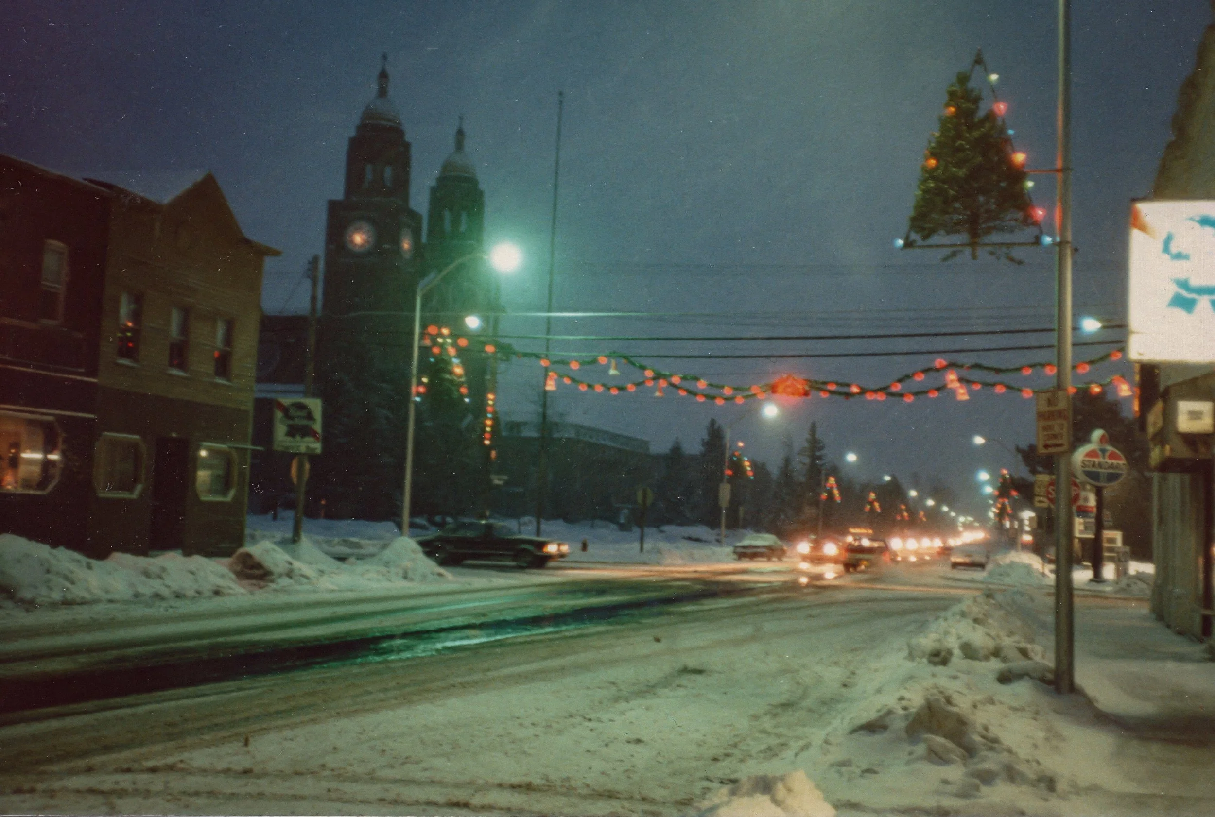 Downtown Pulaski at Christmas