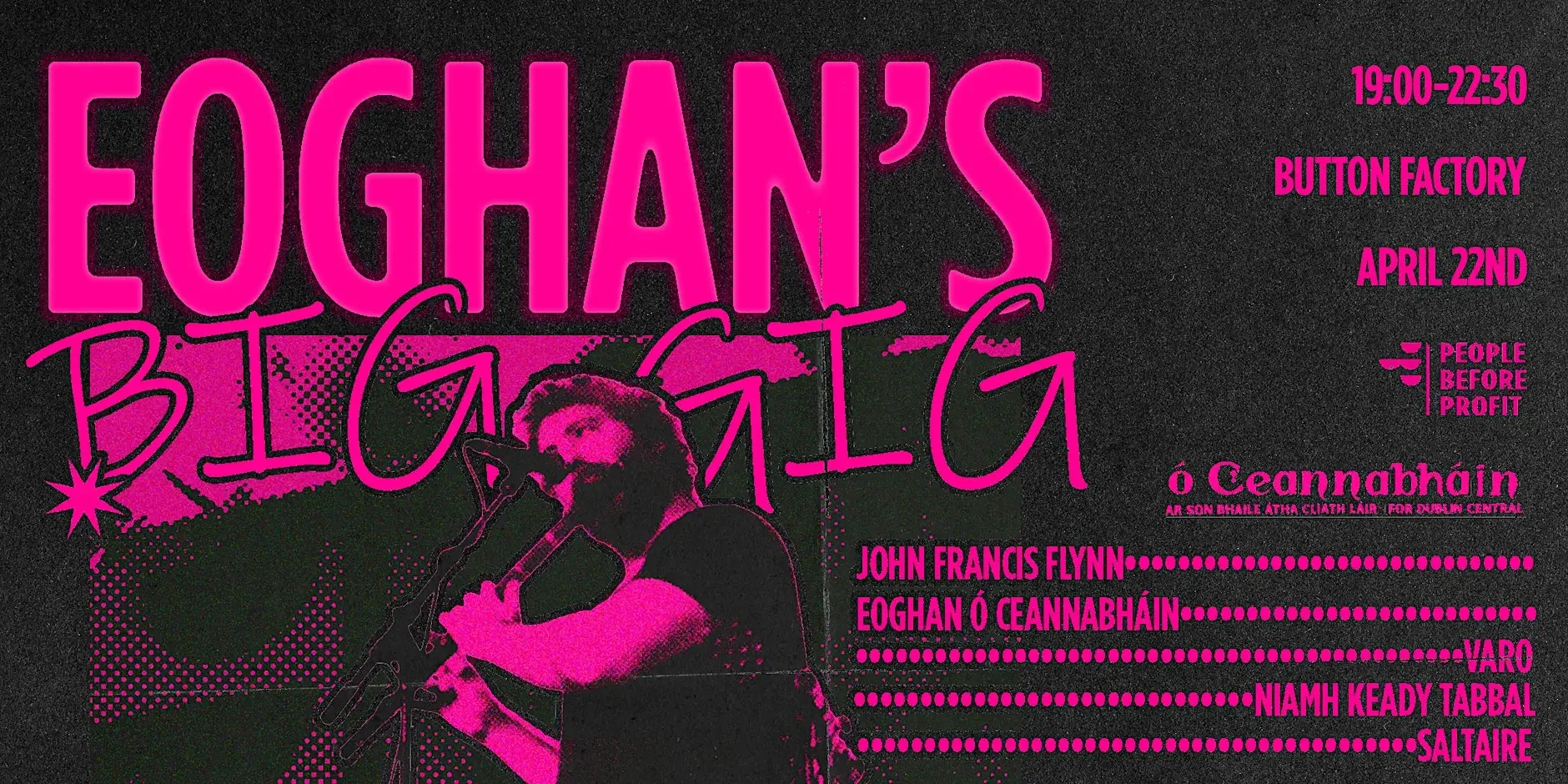 Eoghan's Big Gig
