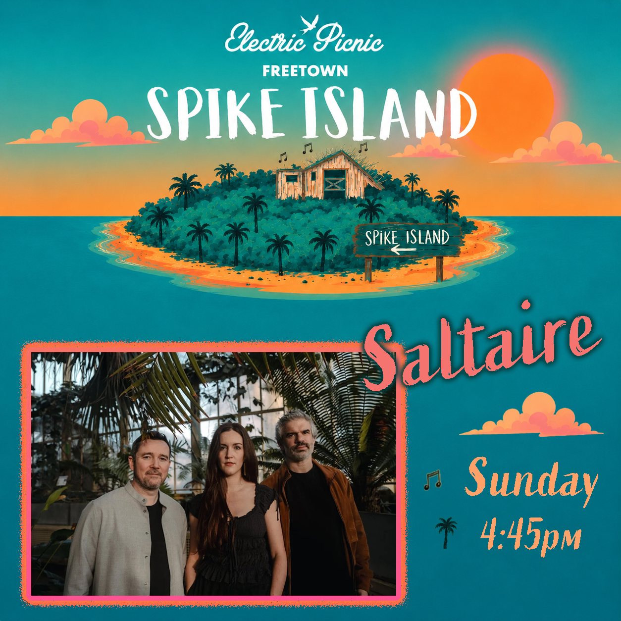 Saltaire at Electric Picnic - Spike Island 