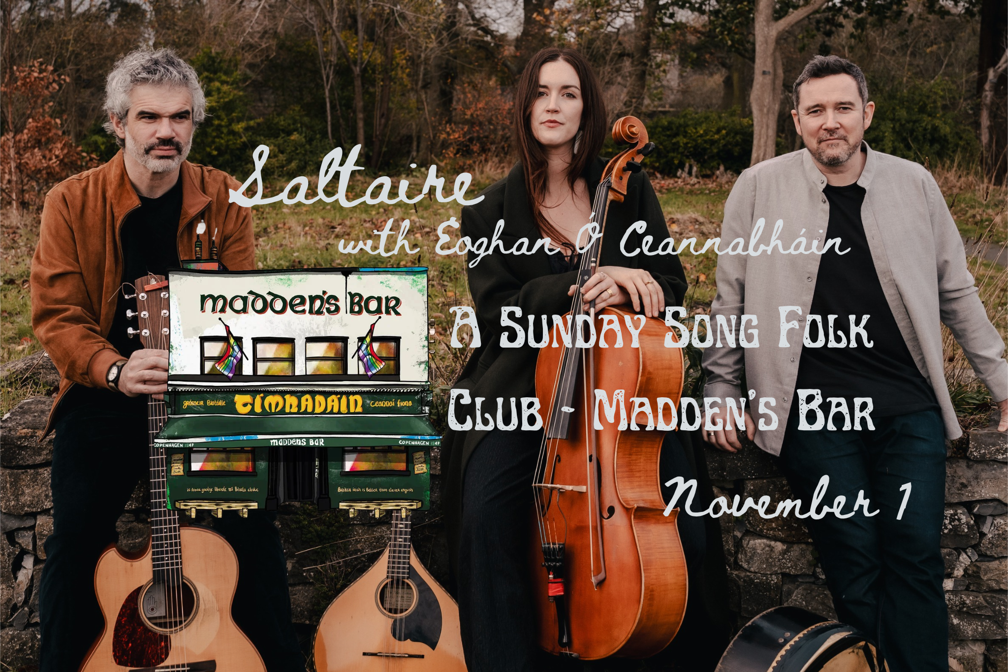 Saltaire live at Madden's Bar - A Sunday Song