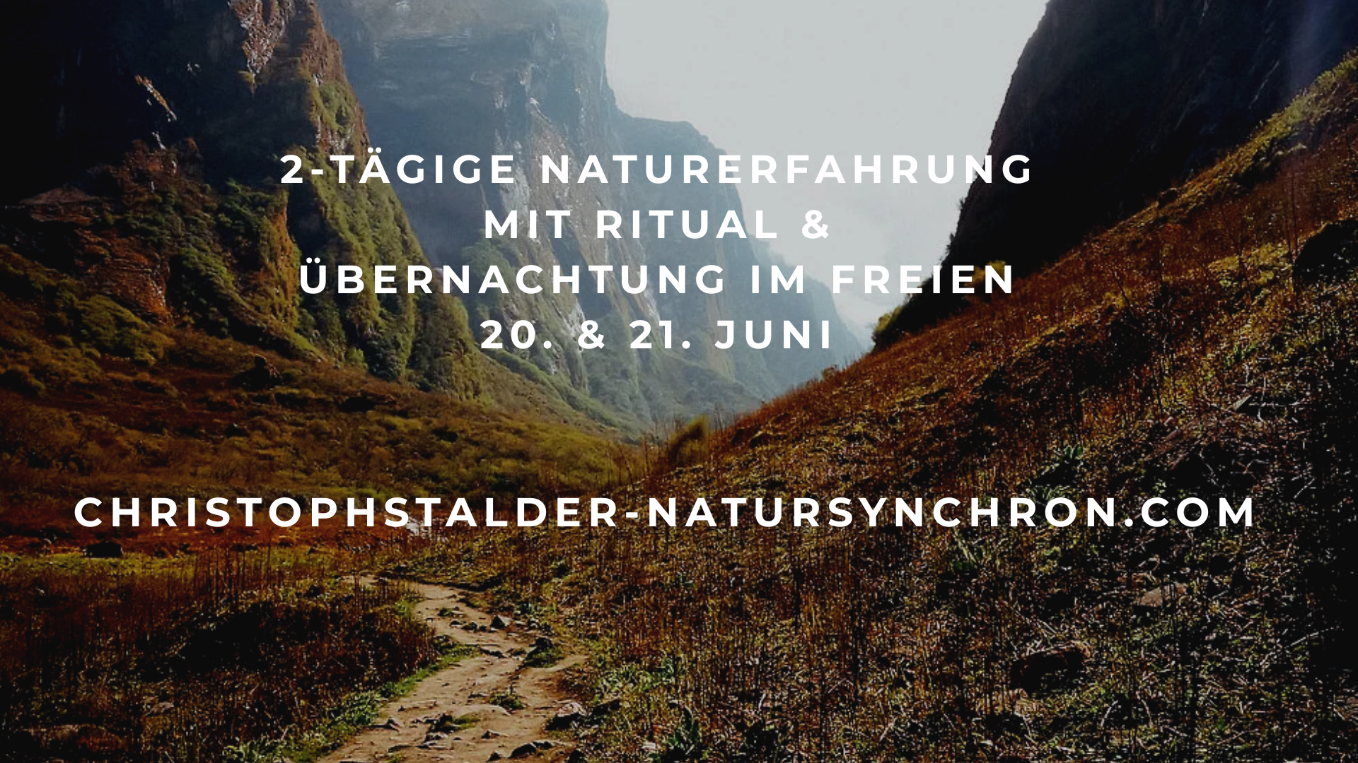 2 Tage draussen, um wieder bei dir selbst anzukommen