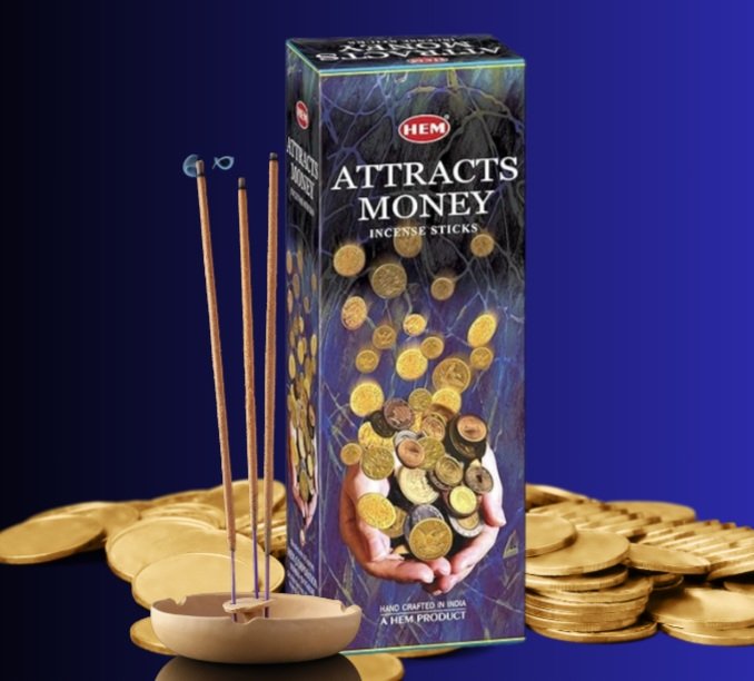 Attracts Money Incense Sticks HEM