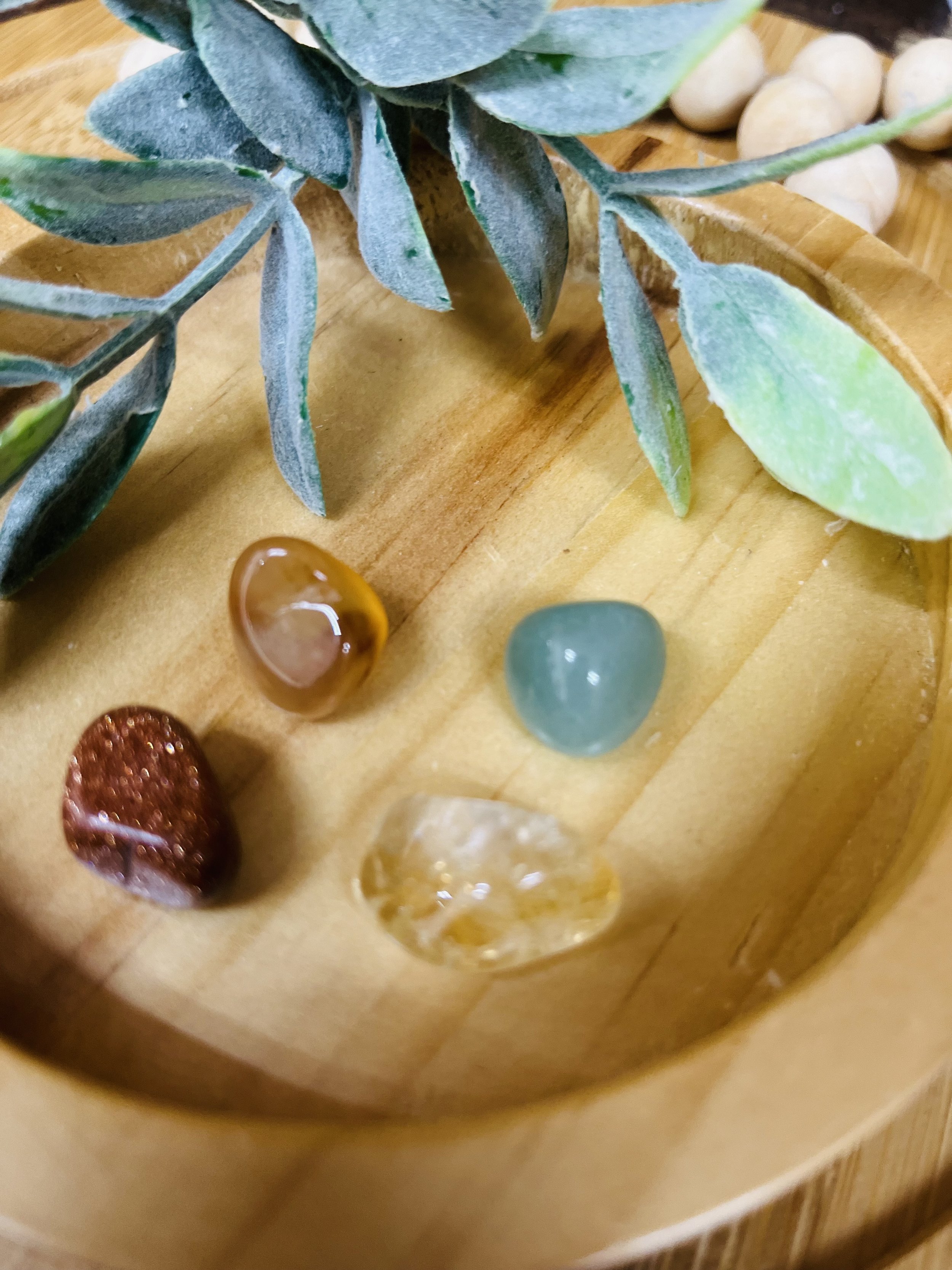 Crystals For Money Abundance Set