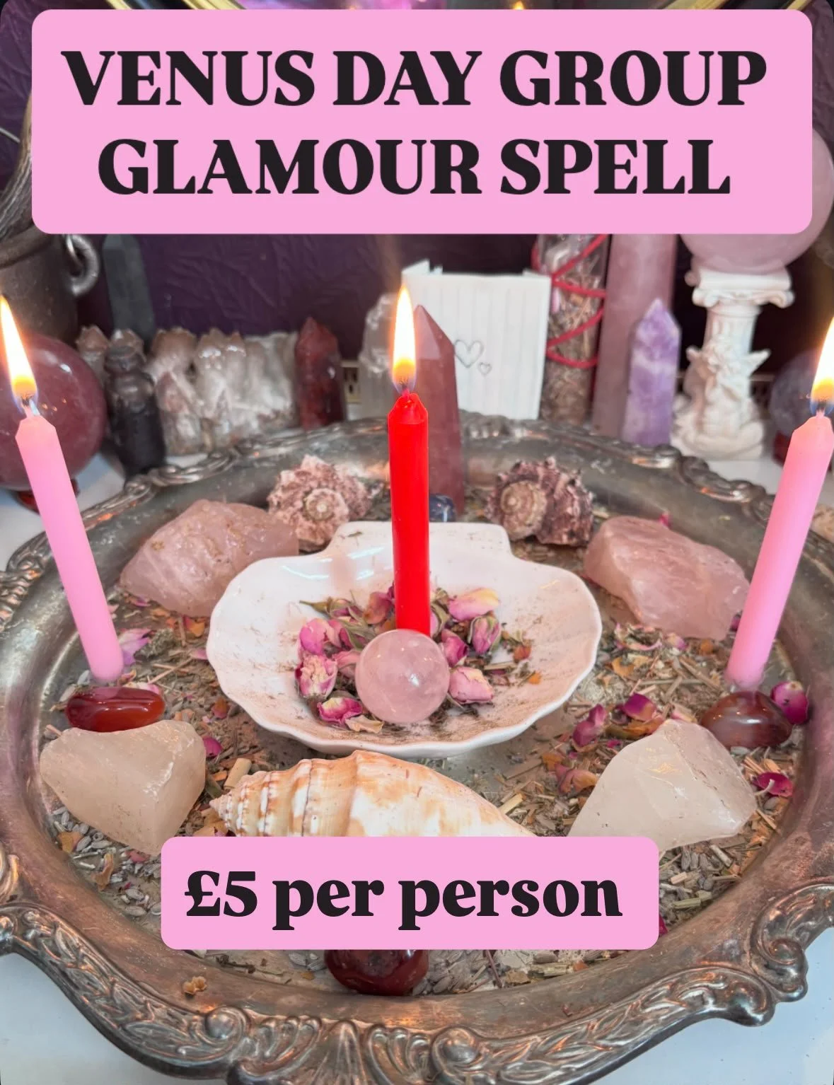 Venus Day  Group Glamour Spell
