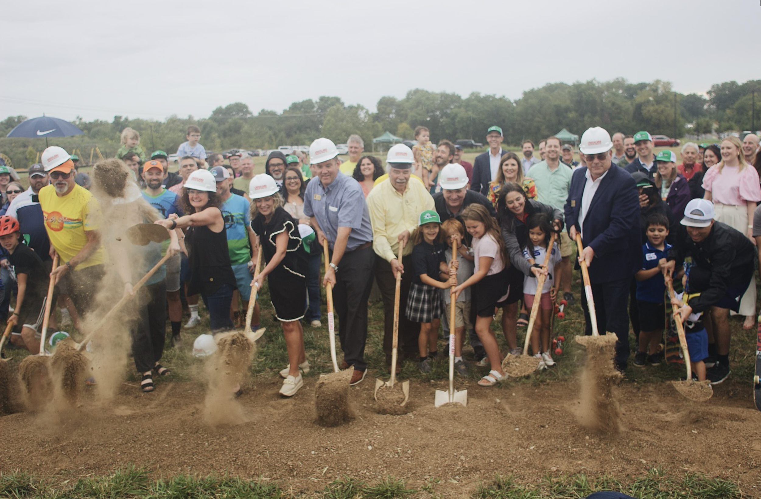 P Street Trail Groundbreaking