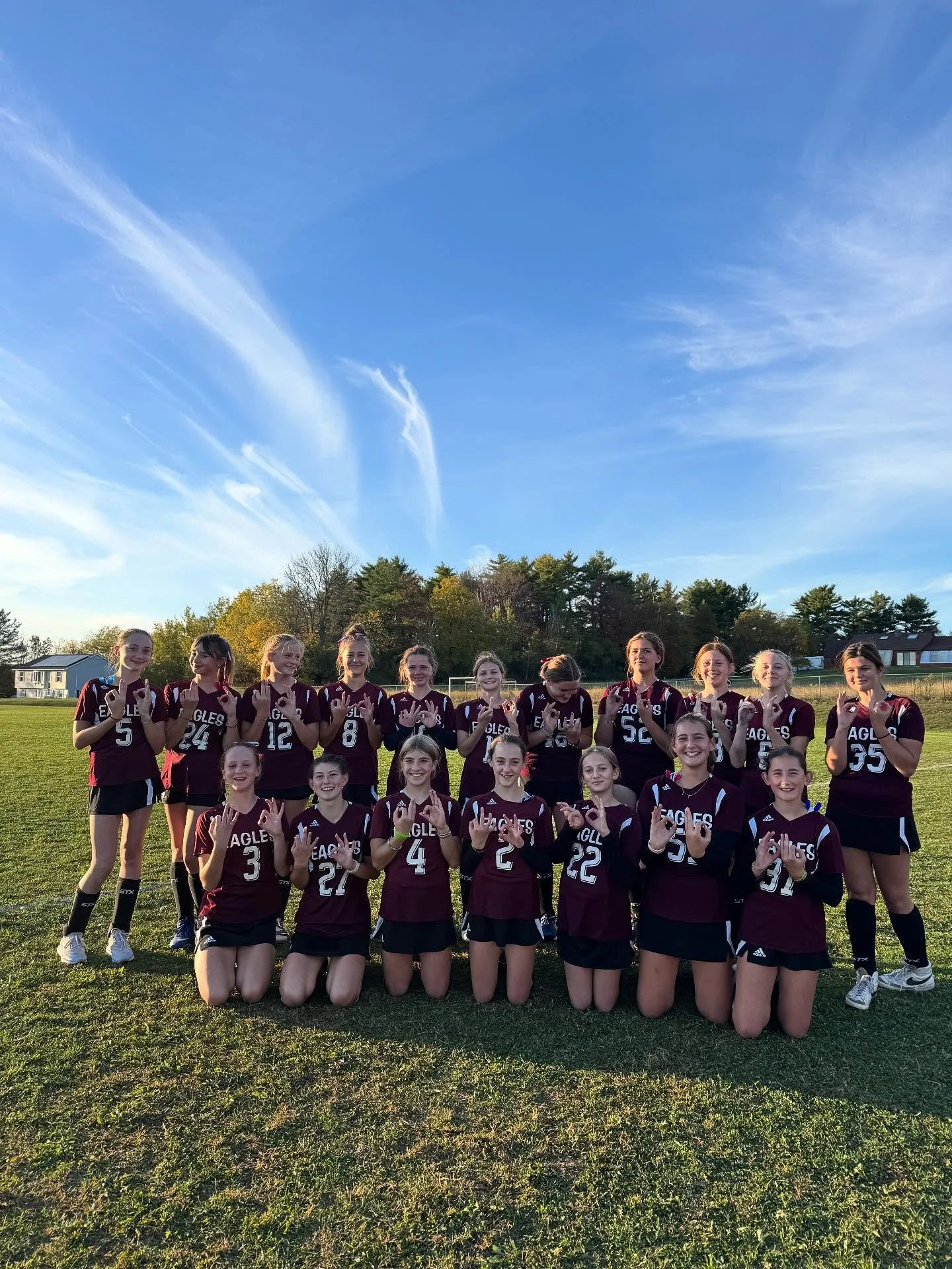 Big, big winners this season with an epic 66-0 goals scored over 11 games. Watch out Eagle Nation, these girls are ones to watch!