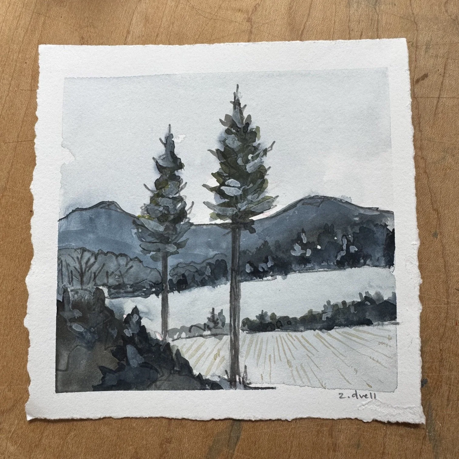 Original Watercolor S.09.06
