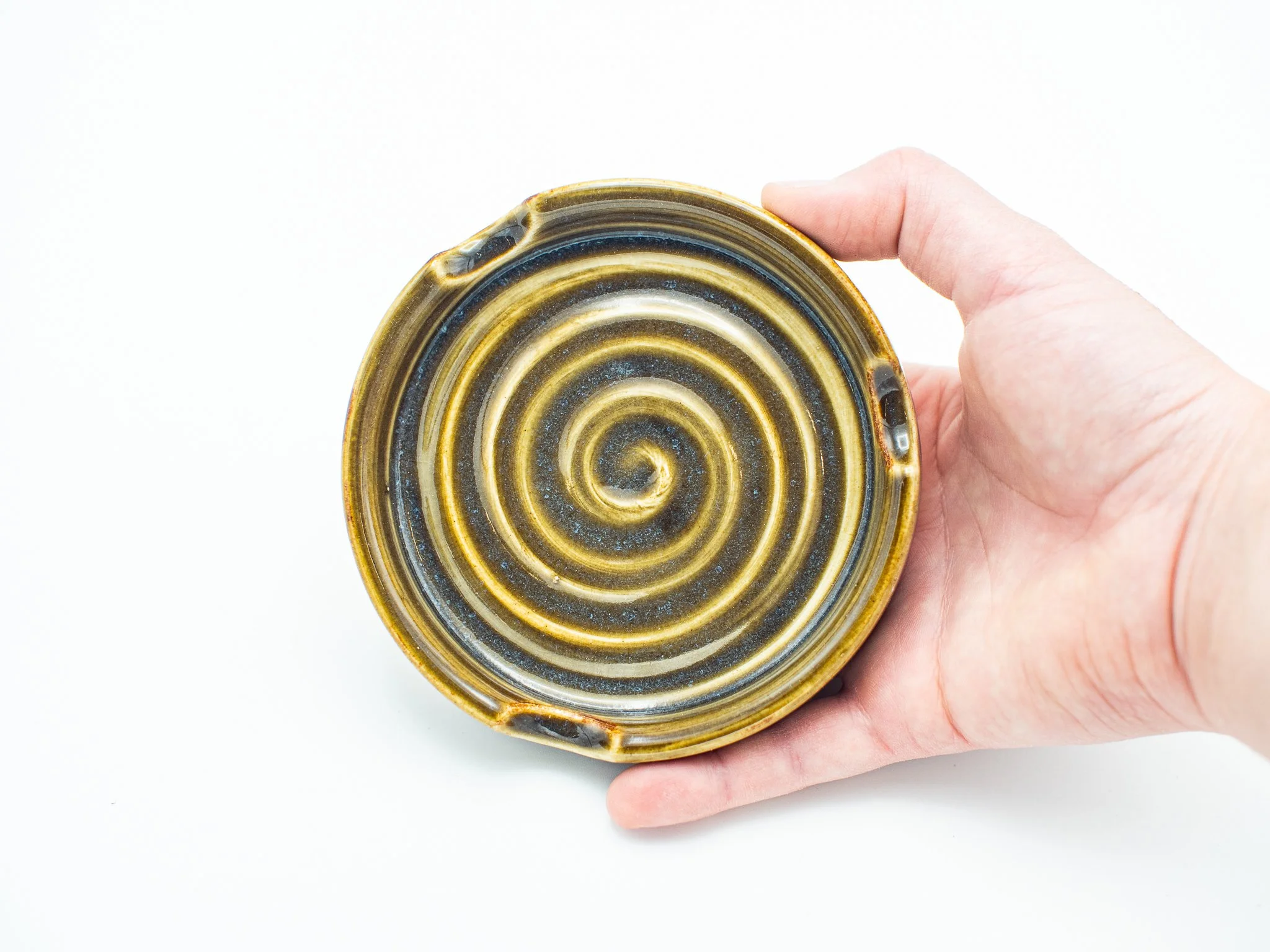 Ash Tray in Toasted Pistachio