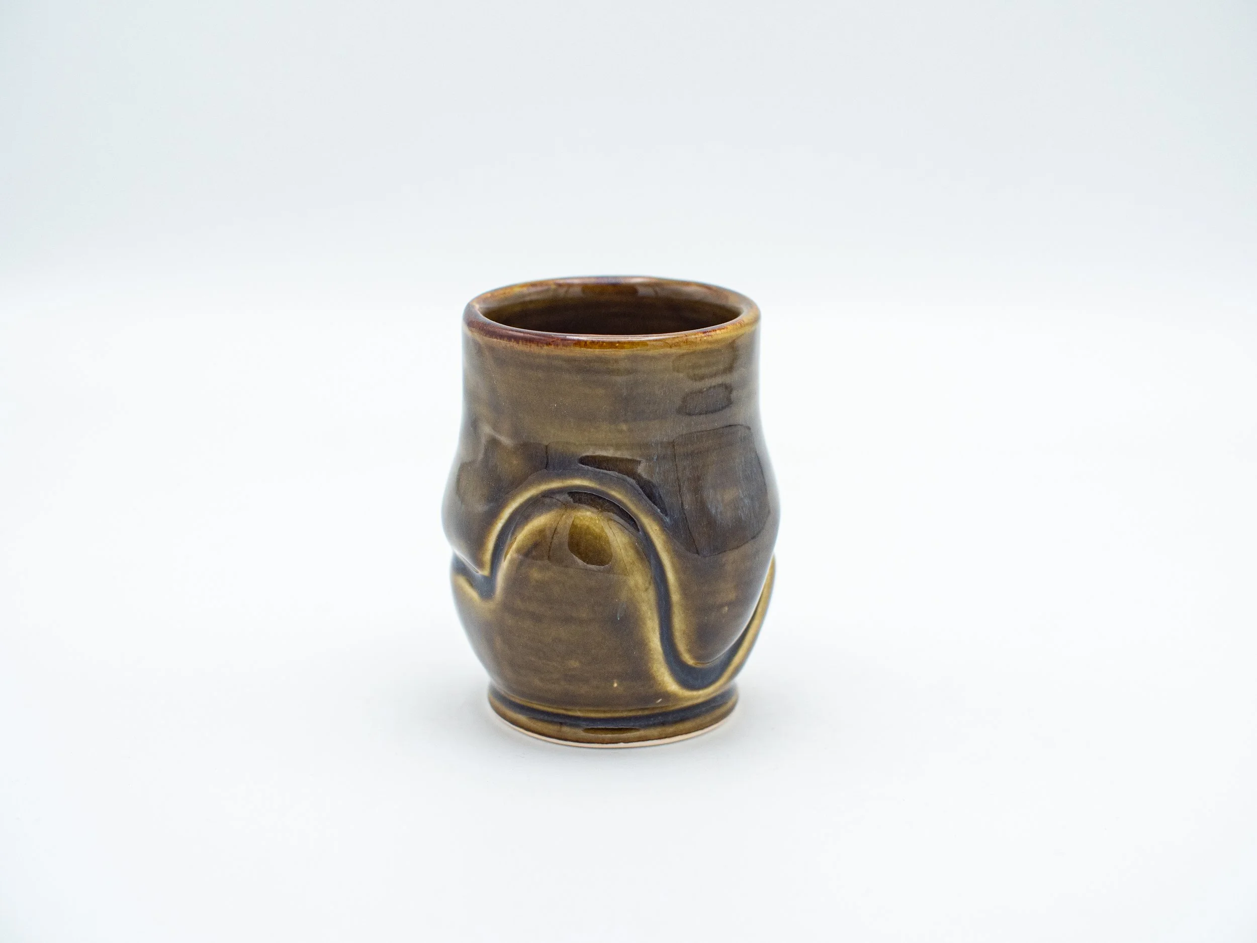 Small Wave Cup in Toasted Pistachio