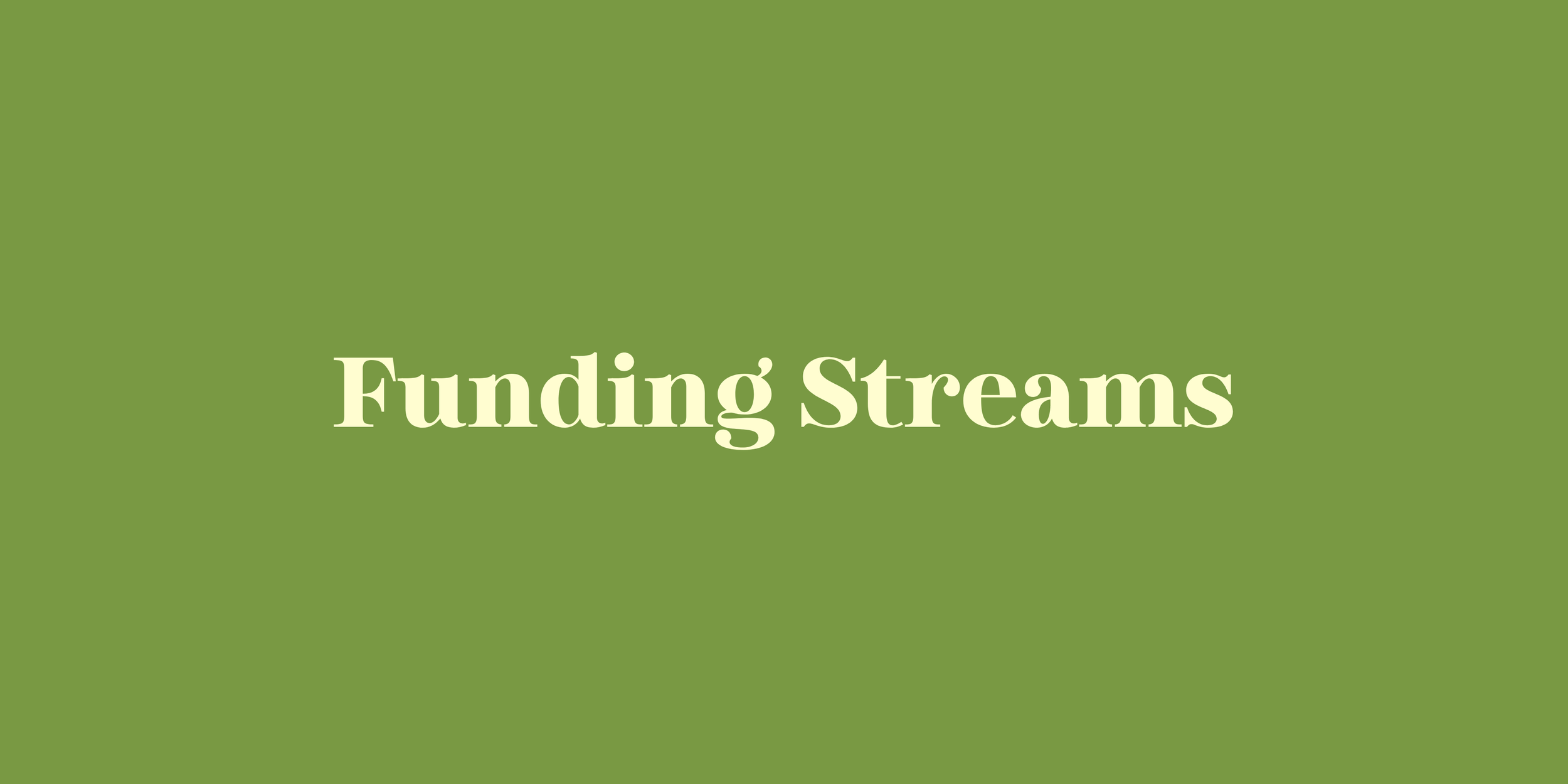 Funding Streams: Which Is Best For My Organisation? 