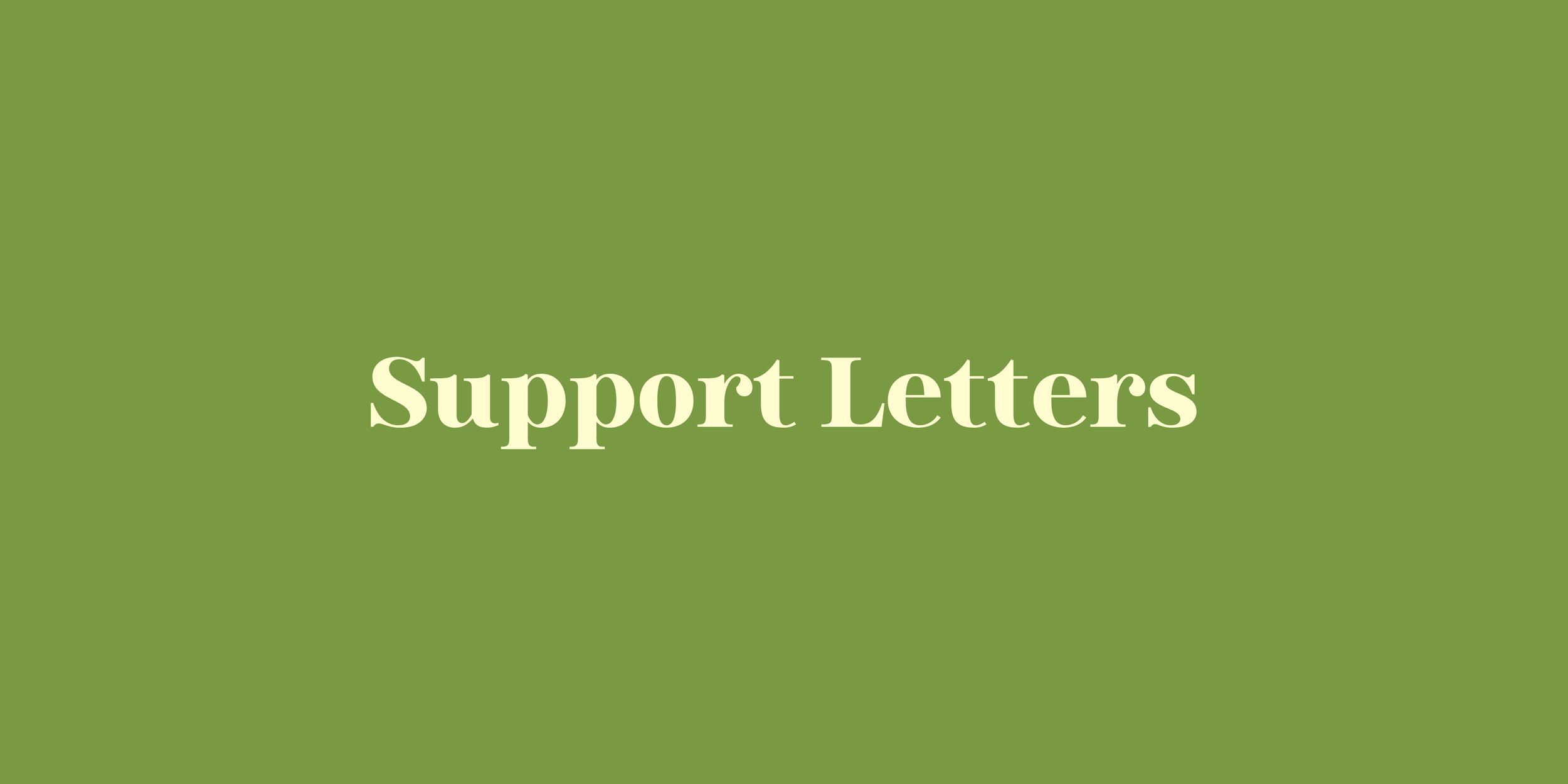 How To Write Support Letters That Get You Funding. 