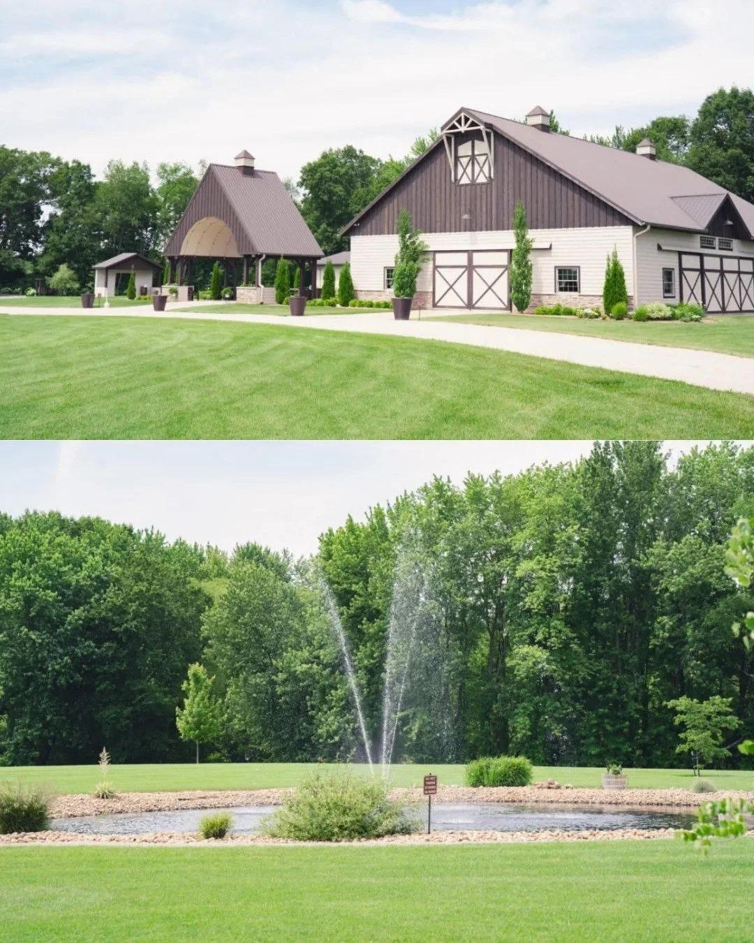 Hidden in Southwest Michigan, surrounded by trees&hellip; this is where big-city brides come for space, privacy &amp; breathtaking views.💍🌿

If 2026 or 2027 is your year&hellip; don&rsquo;t wait. 💍✨
➡️ Schedule a tour: https://www.twingableseventc
