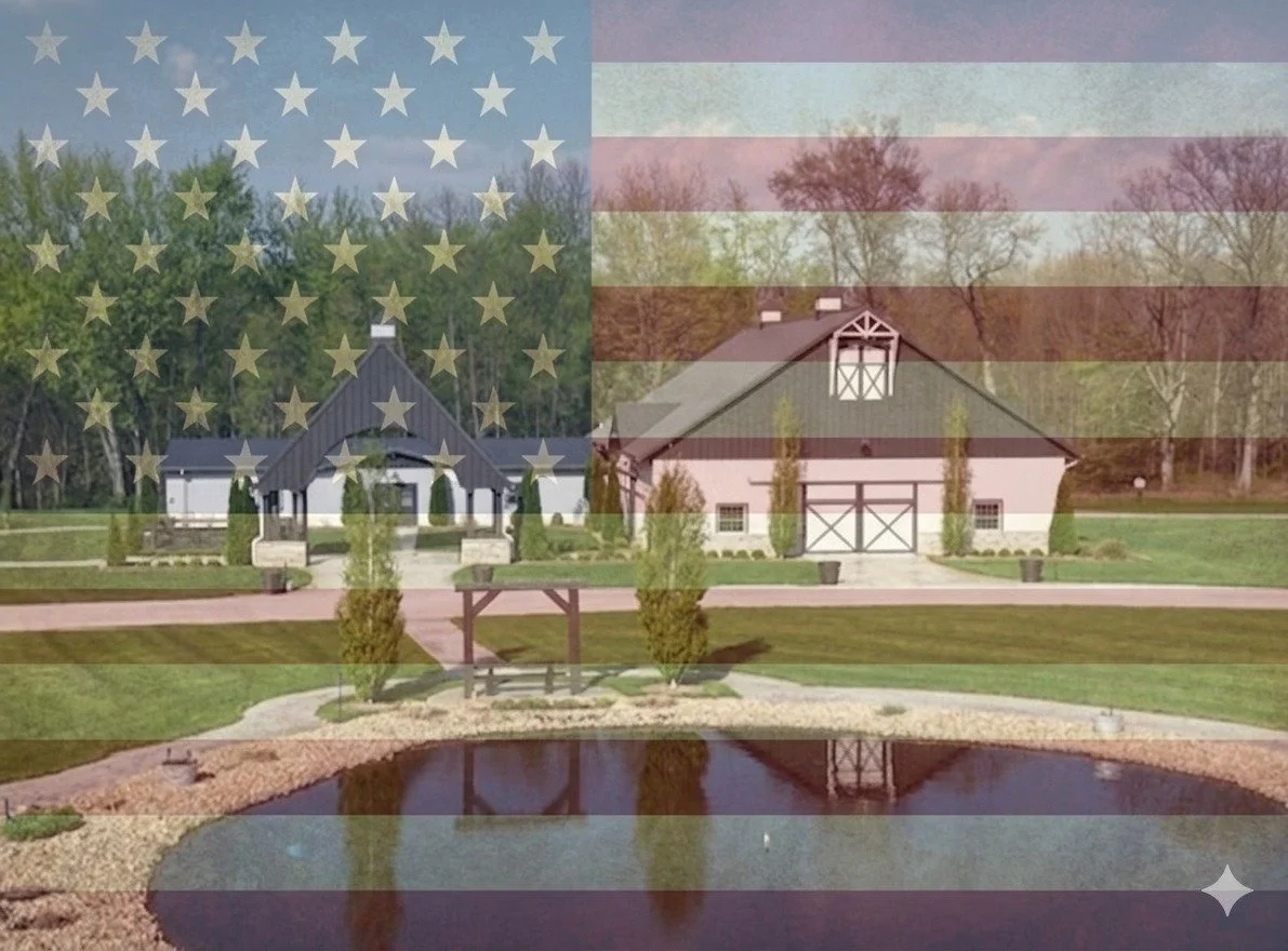 Thinking of all who served and the families who hold their memory close today. As we get to host so many beautiful love stories, we honor those who made our freedom possible. Happy Memorial Day from our family to yours. ✨🇺🇸 #MemorialDay #memorialda