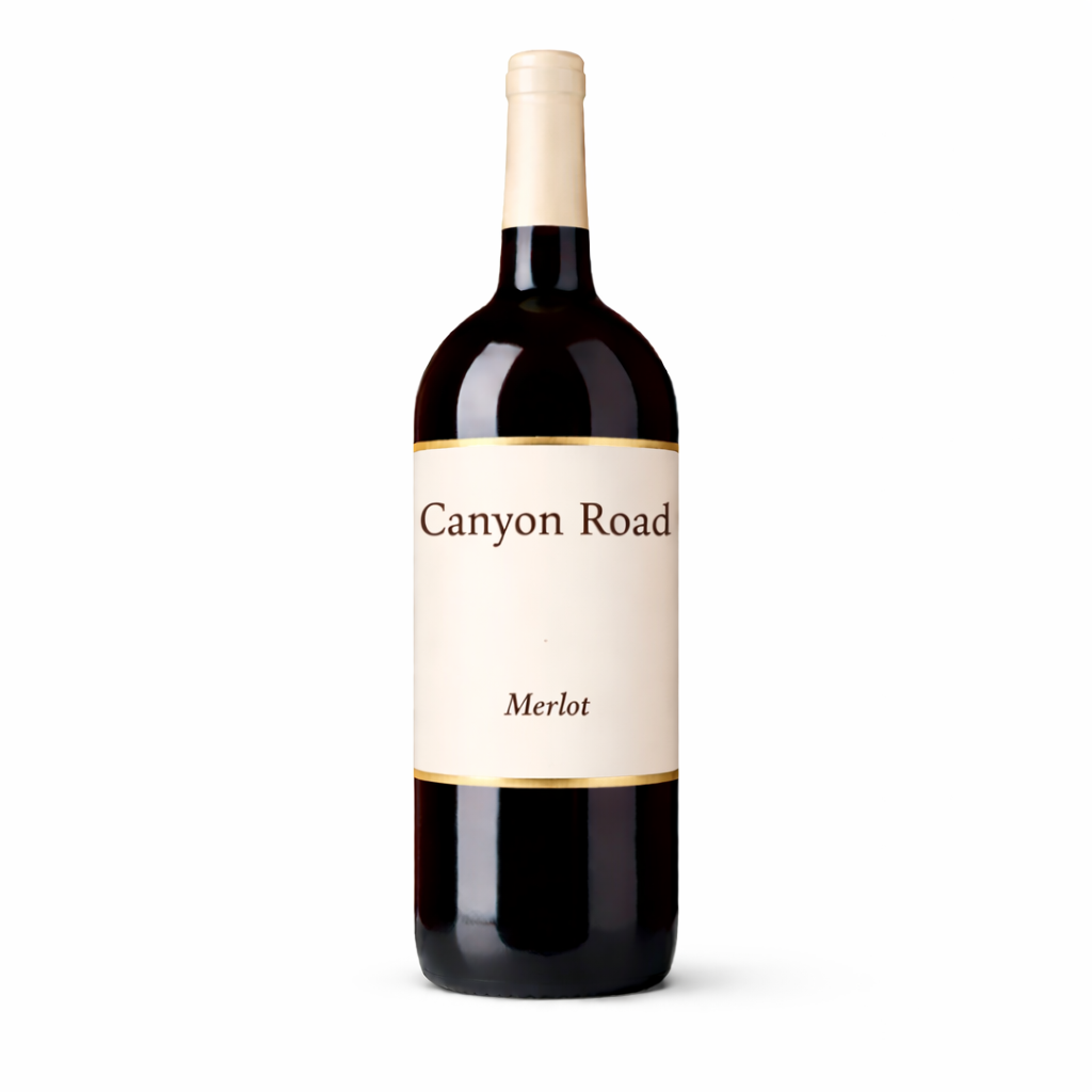 ⭐ Canyon Road Merlot (California) / 1 Bottle (750 ml) $15