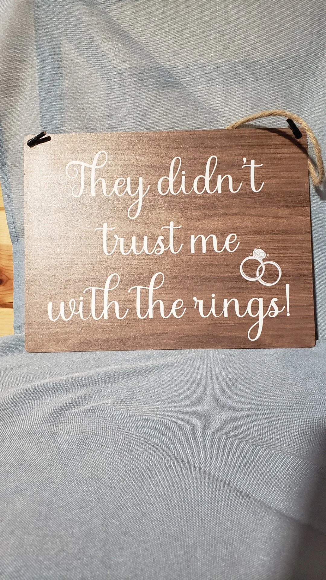 They Didn't Trust Me With the Ring Sign