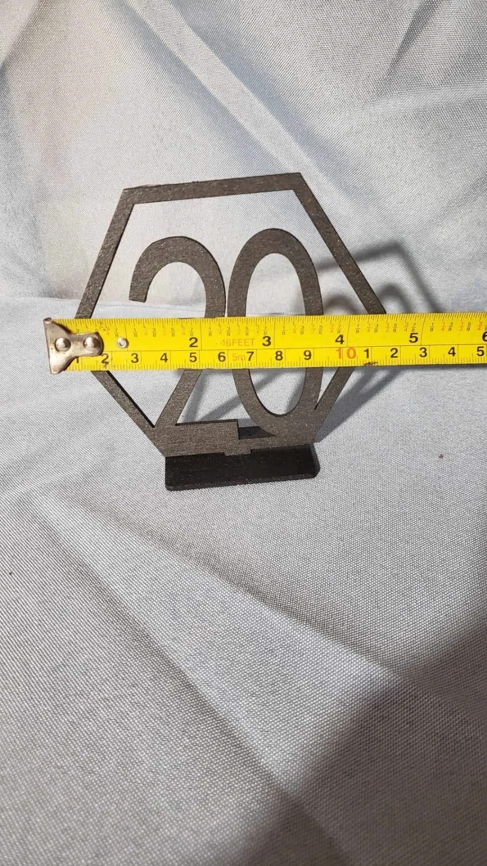 Black Table Numbers (1-