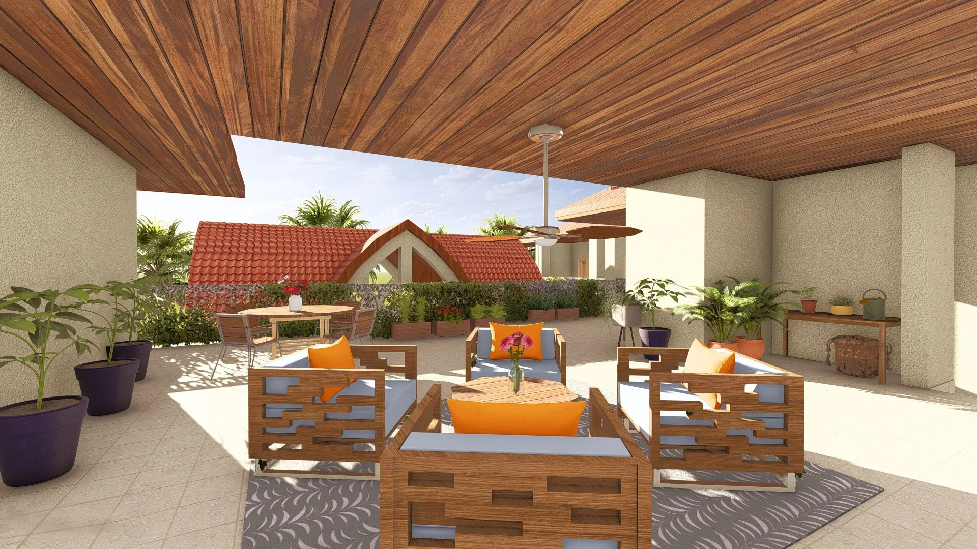 Second Floor Terrace