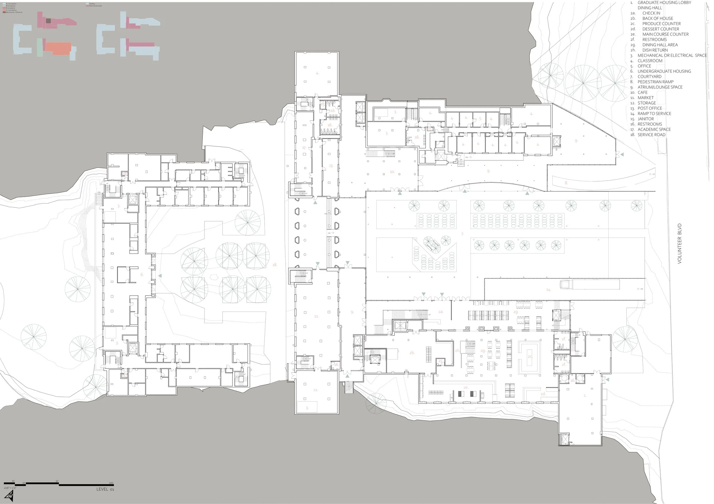 Level One Floor Plan