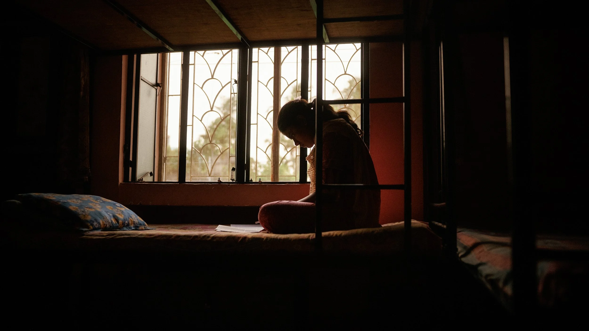 Young girls supported by Friends of Mahima through education, counseling, and trauma-informed care in Kolkata, India.