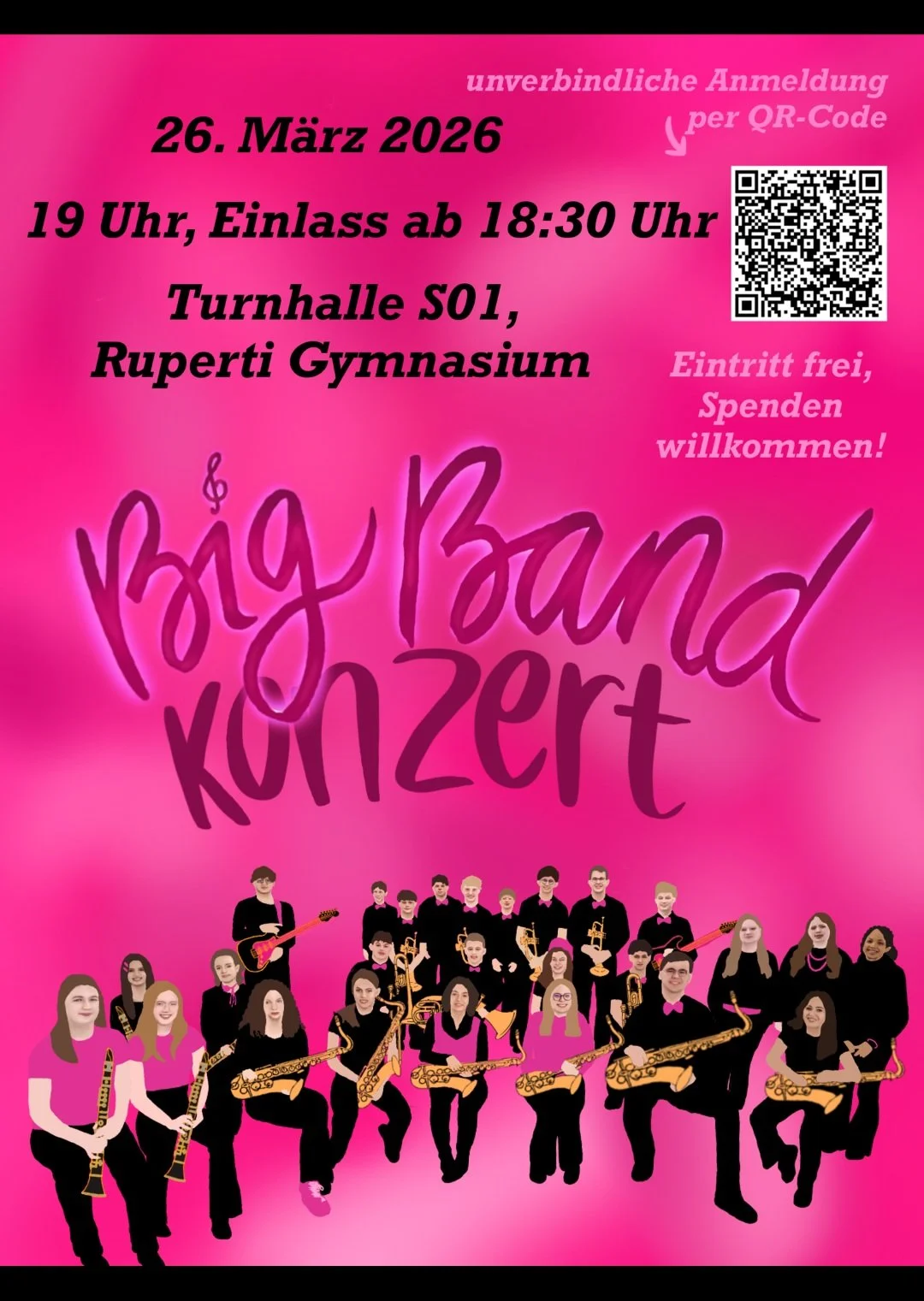 Premierenkonzert der Ruperti Big Band