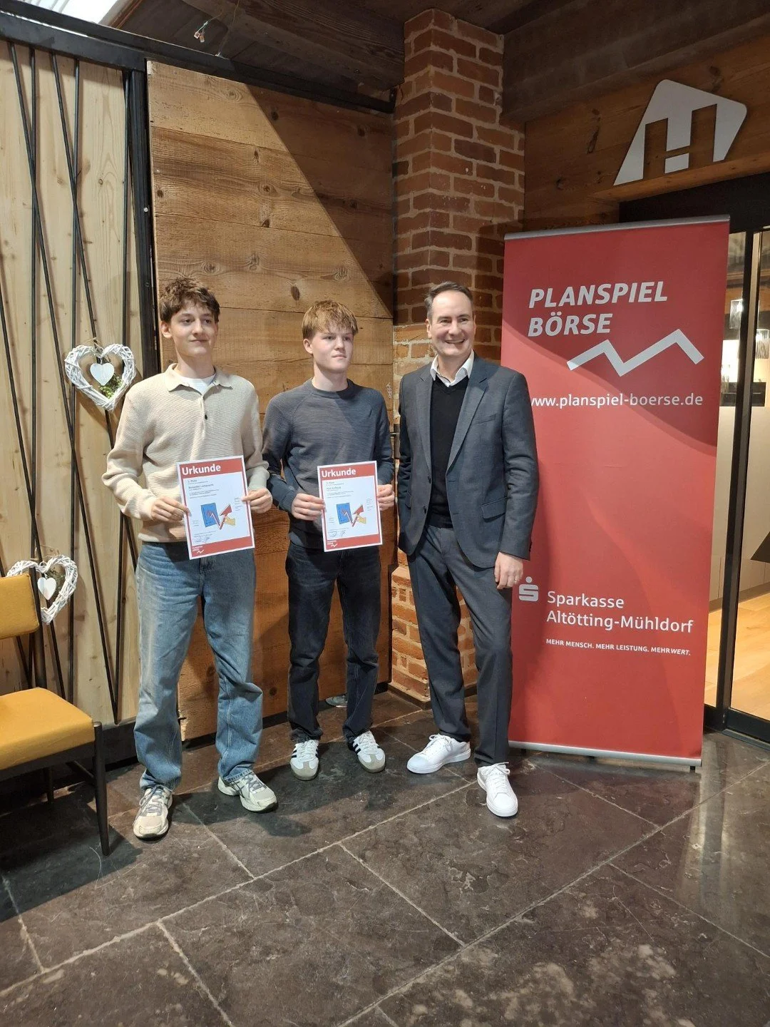 Gipfel im Planspiel Börse gestürmt