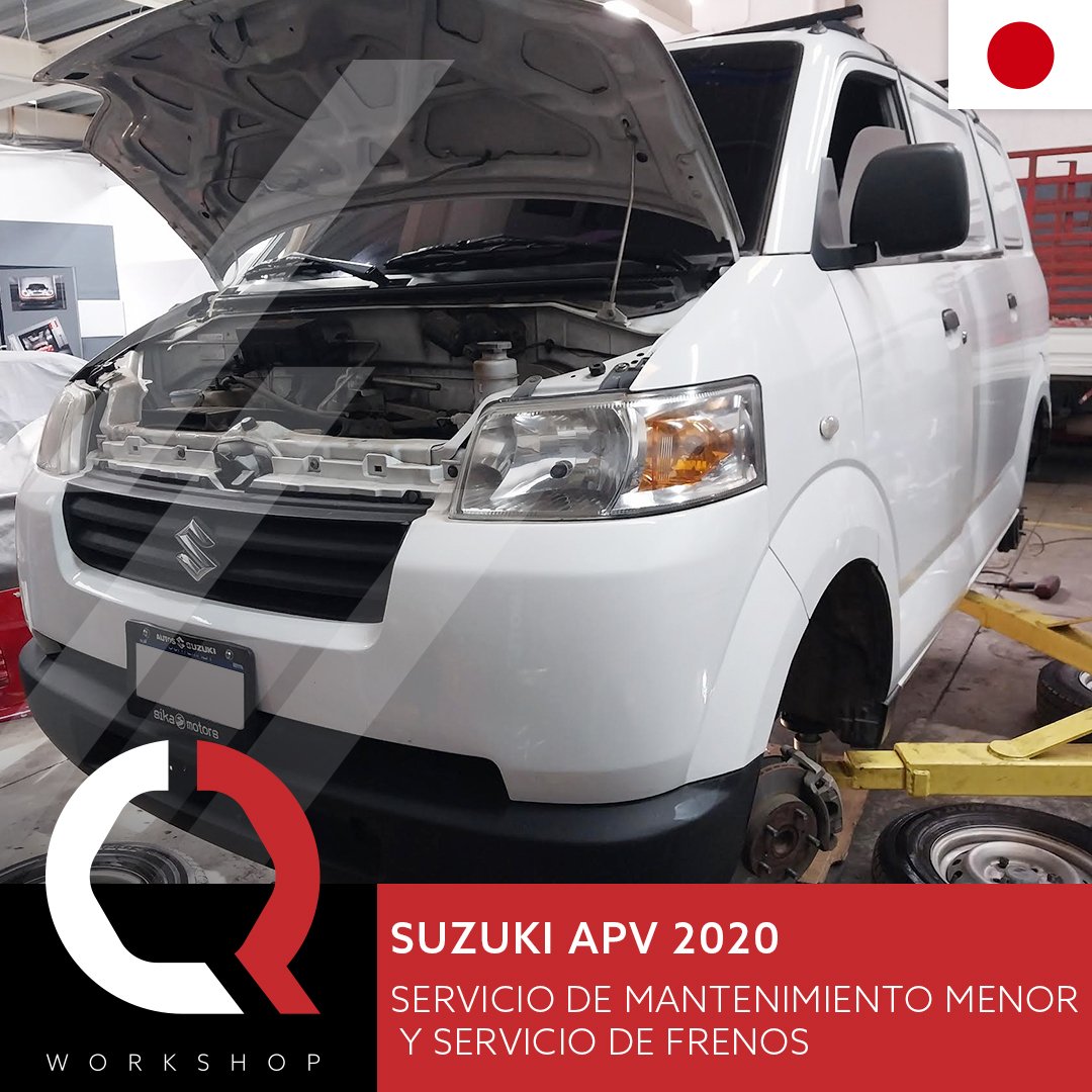Servicio de mantenimiento menor y
servicio de frenos traseros y delanteros Suzuki APV 2020. Taller Quick Guatemala Z.14 #talleresguatemala #carrosguatemala #serviciocarros #tallerautomotriz #suzukiapv