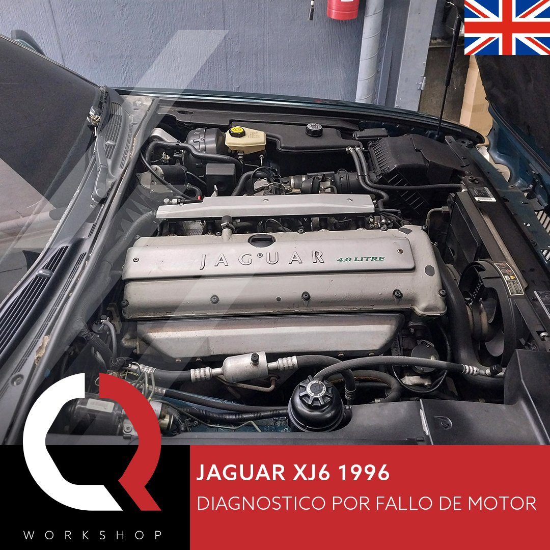 Diagnostico por fallo de motor Jaguar XJ6 1996. Taller Quick Guatemala Z.14 #talleresguatemala #carrosguatemala #serviciocarros #tallerautomotriz #jaguarxj6