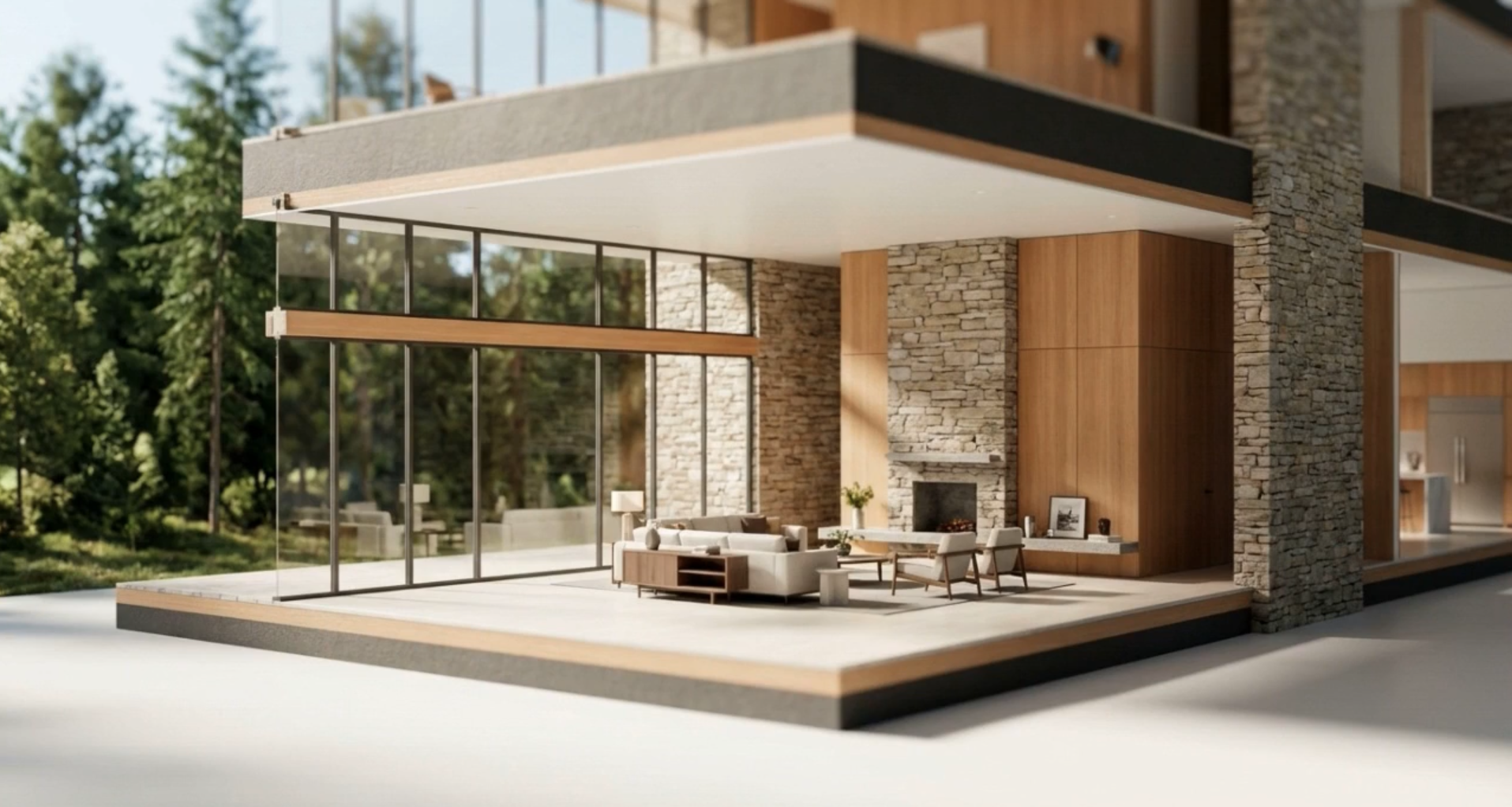 Exterior of a massive Austin luxury home receiving a comprehensive Wi-Fi 7, smart security, and enterprise network transformation