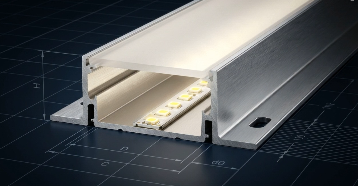 Lumaris tunable white linear lighting in a luxury interior