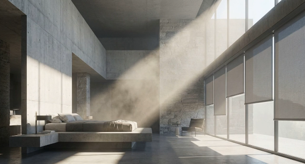 When Shades Think for You: Eliminating Light and Heat Friction in Luxury Homes