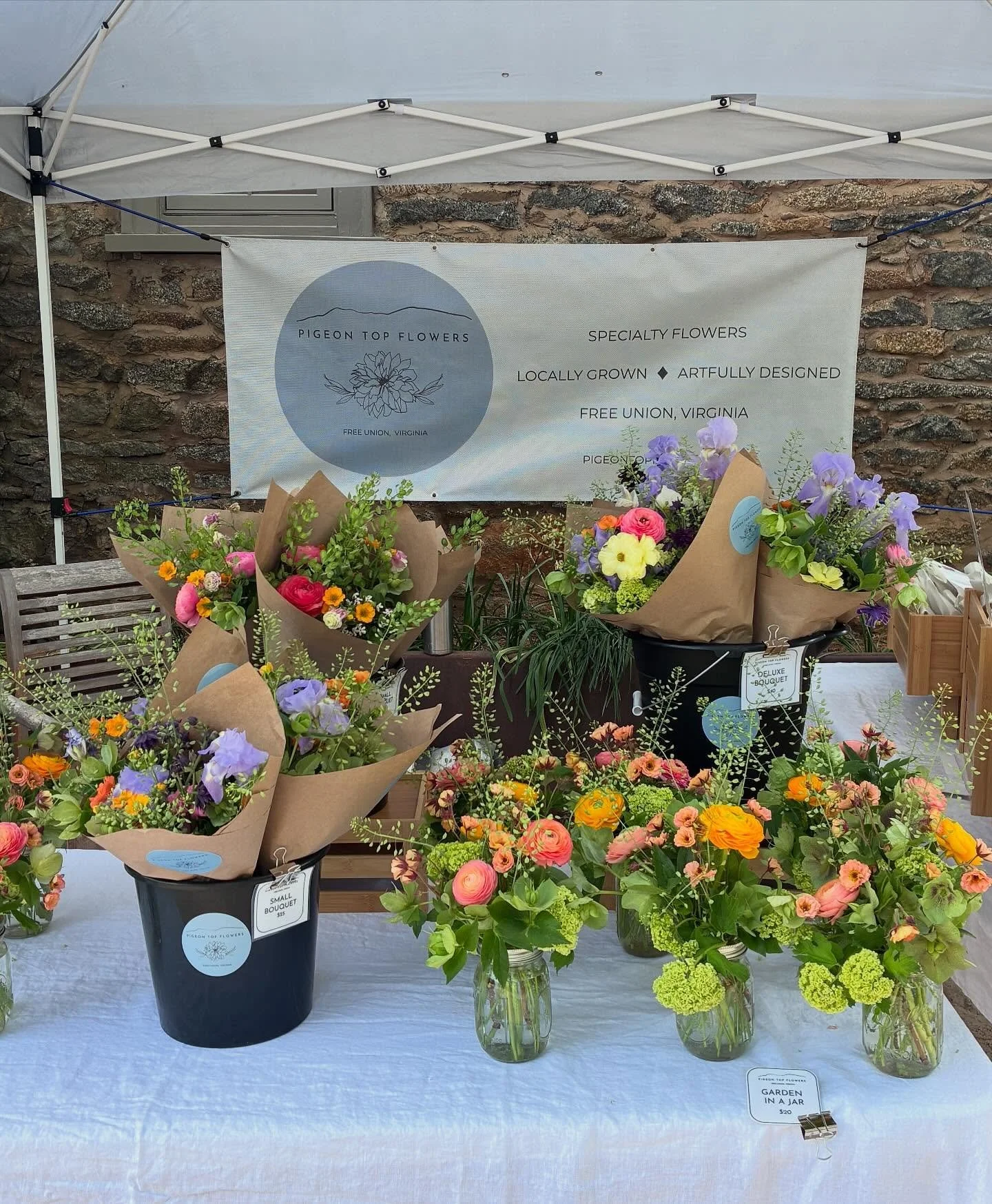 Come get some cider and sunshine at Potter&rsquo;s Cider for Bloomfest this afternoon. I&rsquo;ll be here until 4 with fresh and dried bouquets, dahlia tubers and perennial seedlings. Come out and say hi 👋