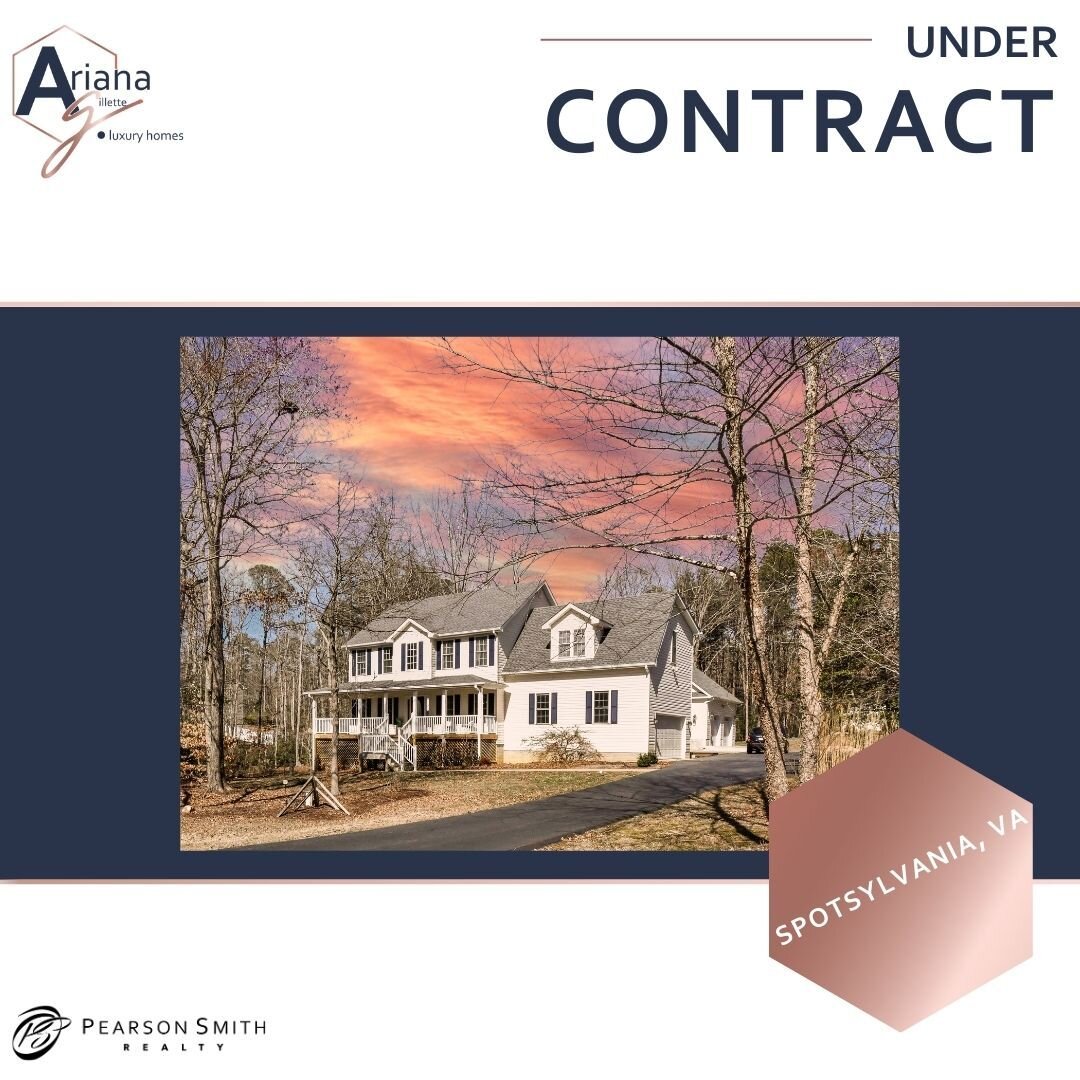Huge congratulations to our amazing clients on getting their property #UnderContract in Spotsylvania, VA! 🌟 A special shoutout to @stagingspacesLLC for their phenomenal staging skills and @ashleymarks82 for capturing the property beautifully 📸✨ Wit