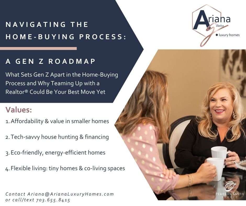 ❗Buying your first home can be daunting for Gen Z, with challenges like finances, credit scores, and navigating the housing market. But fear not! With proper planning and guidance from a trusted Realtor&reg;, Gen Z can successfully navigate the home-