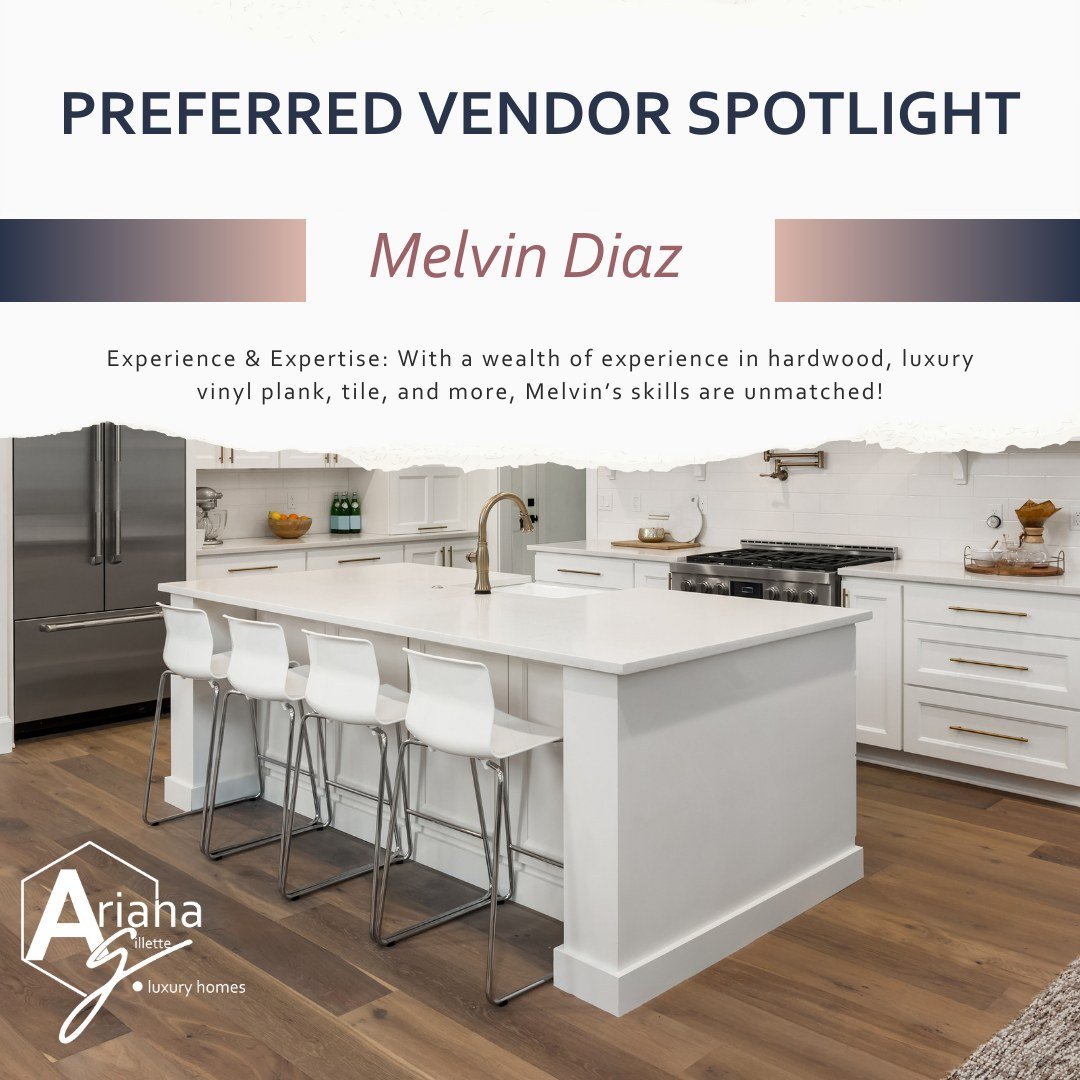 Preferred Vendor Spotlight: Melvin Diaz - Your Go-To Flooring Artisan! 🛠️✨

I&rsquo;m thrilled to highlight one of my top preferred vendors, Melvin Diaz, a true flooring artisan. I&rsquo;ve had the pleasure of working with Melvin for over 15 years, 