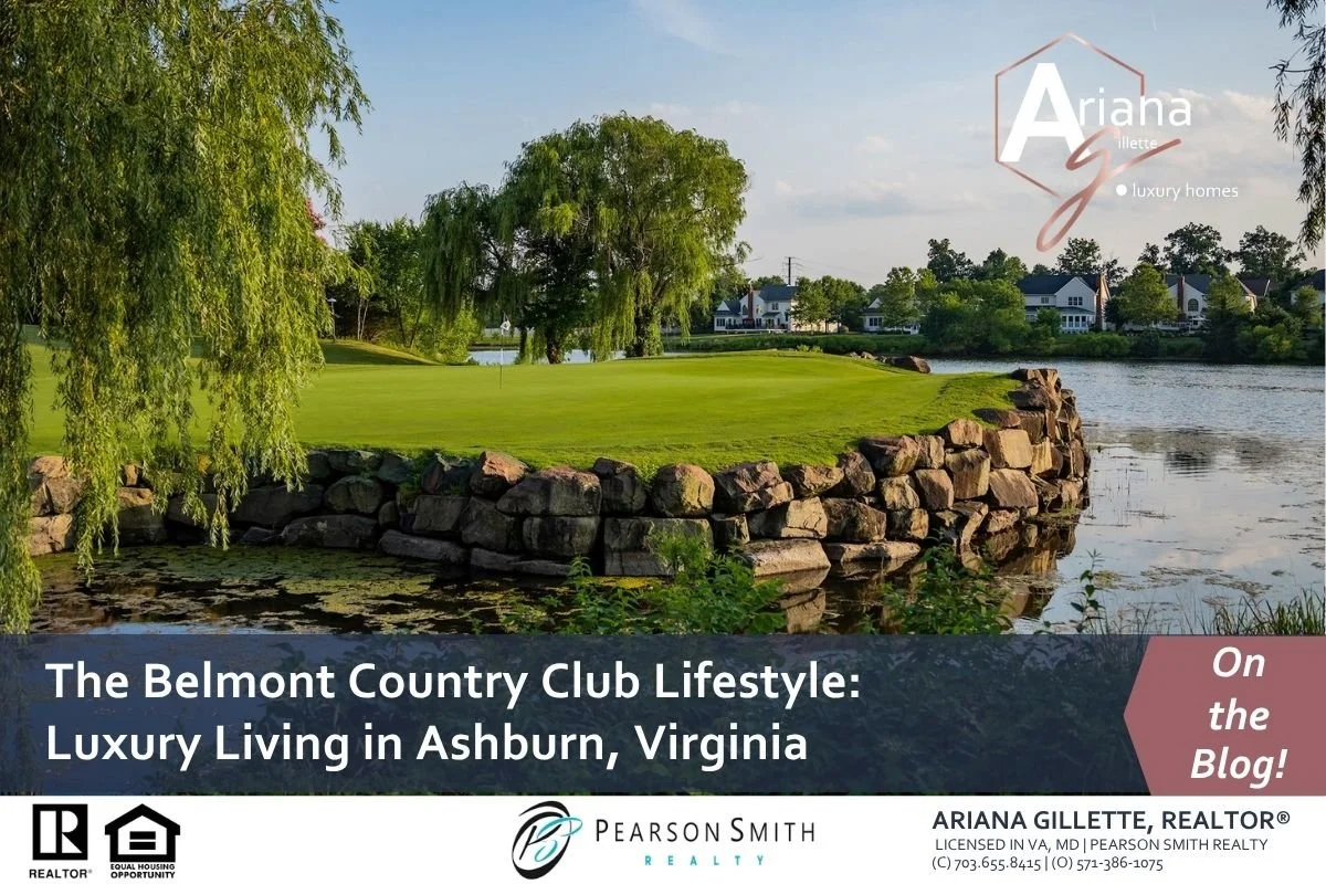 The Belmont Country Club Lifestyle: Luxury Living in Ashburn, Virginia