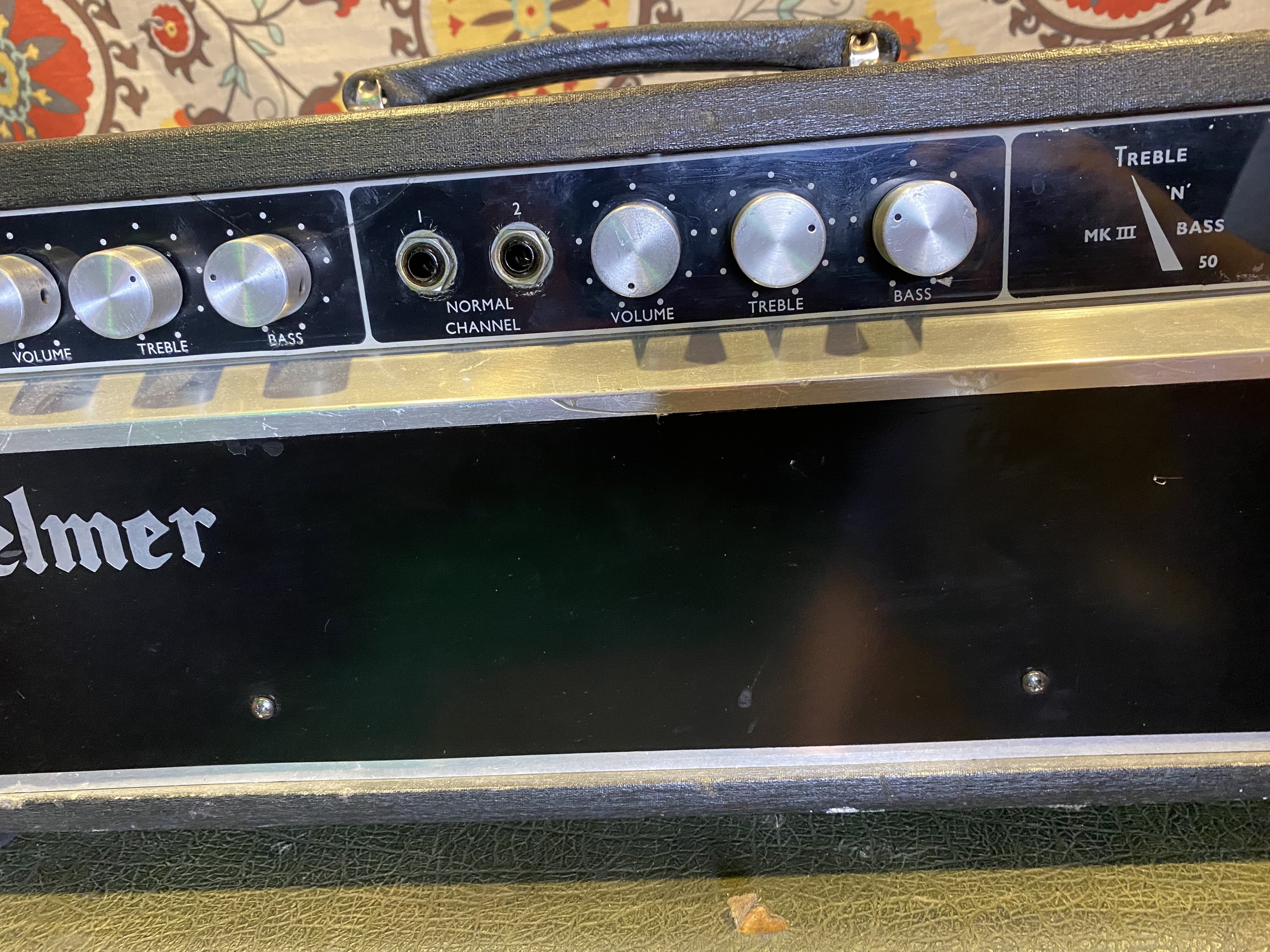 Selmer Treble Bass tube head for sale Austin, TX 35 South Vintage