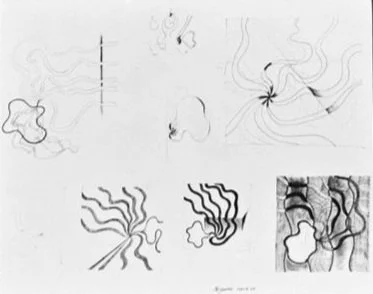 Mixed-media drawing, 1963