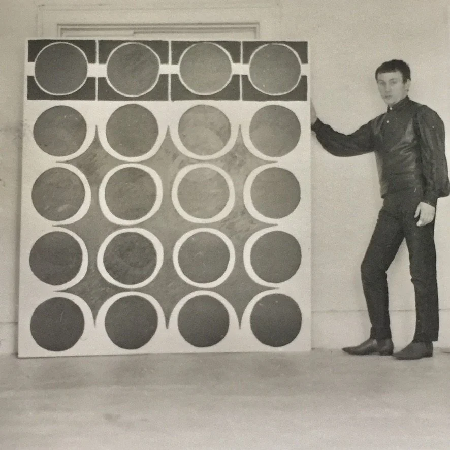 Near the Coram Street studio, 1961. Photos: Lewis Morley