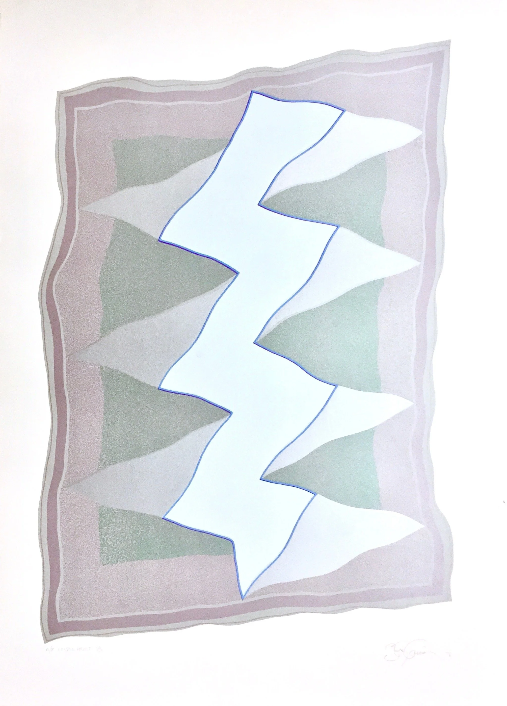 Vida, 1976, screenprint