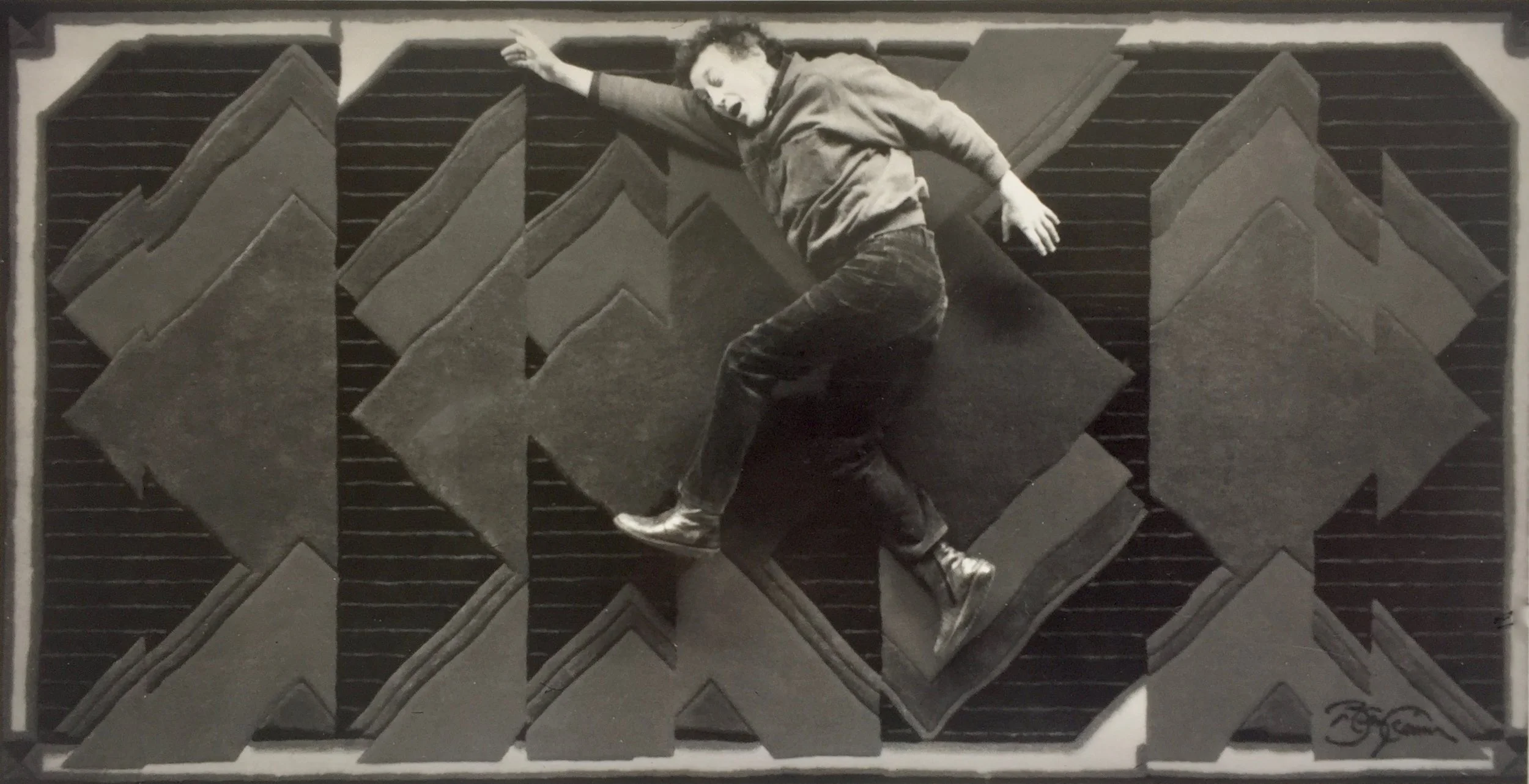 Triptych, screenprints, Canton I, II, and III, 1987. Printed by Brad Faine at Coriander Studios