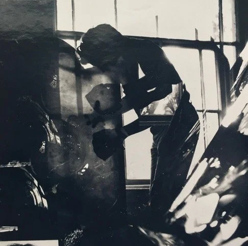 Working on Carnaby II, 1966. Photos: Lewis Morley