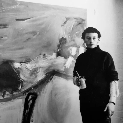 Benjamin in 1960: photos by Denis Mitchell, a sculptor, and part-time assistant to Barbara Hepworth, whose studio was in the coach house of Trewyn gardens.