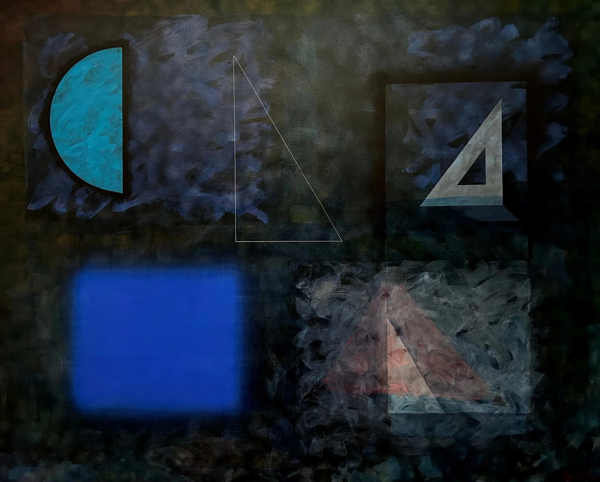 Untitled, 1987, acrylic on canvas (122 cm x 152 cm)