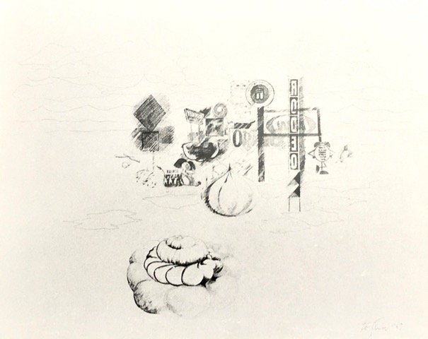 Pencil drawing, 1969
