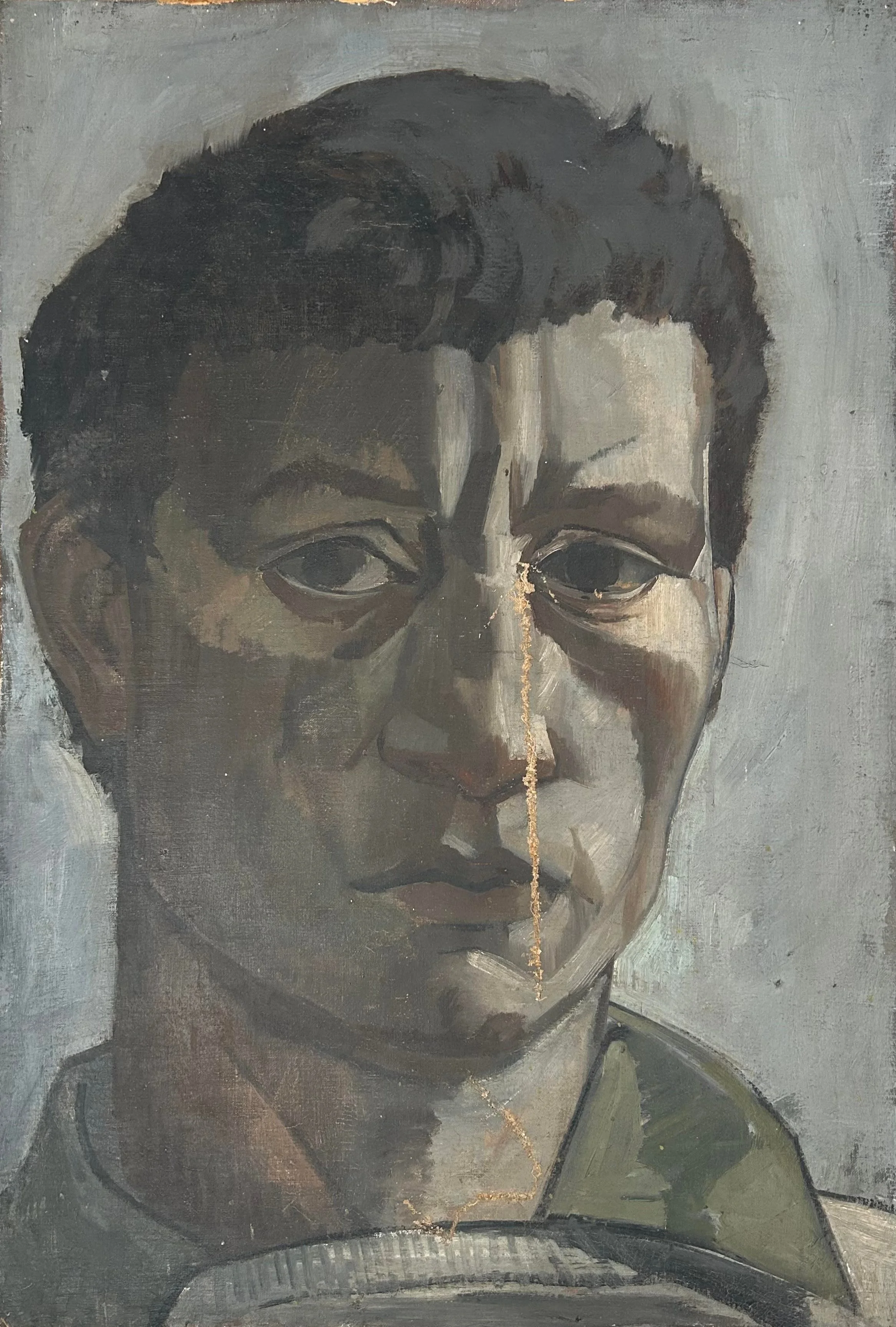 Self Portrait, 1955, oil on canvas