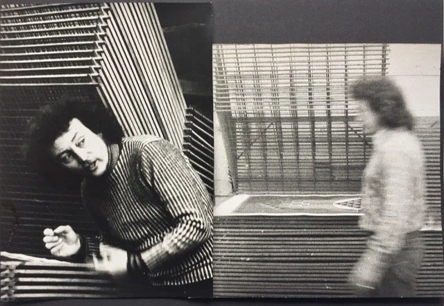 Benjamin and Kevin Harris at Calvert Street Studio, Southbank, London, 1970s