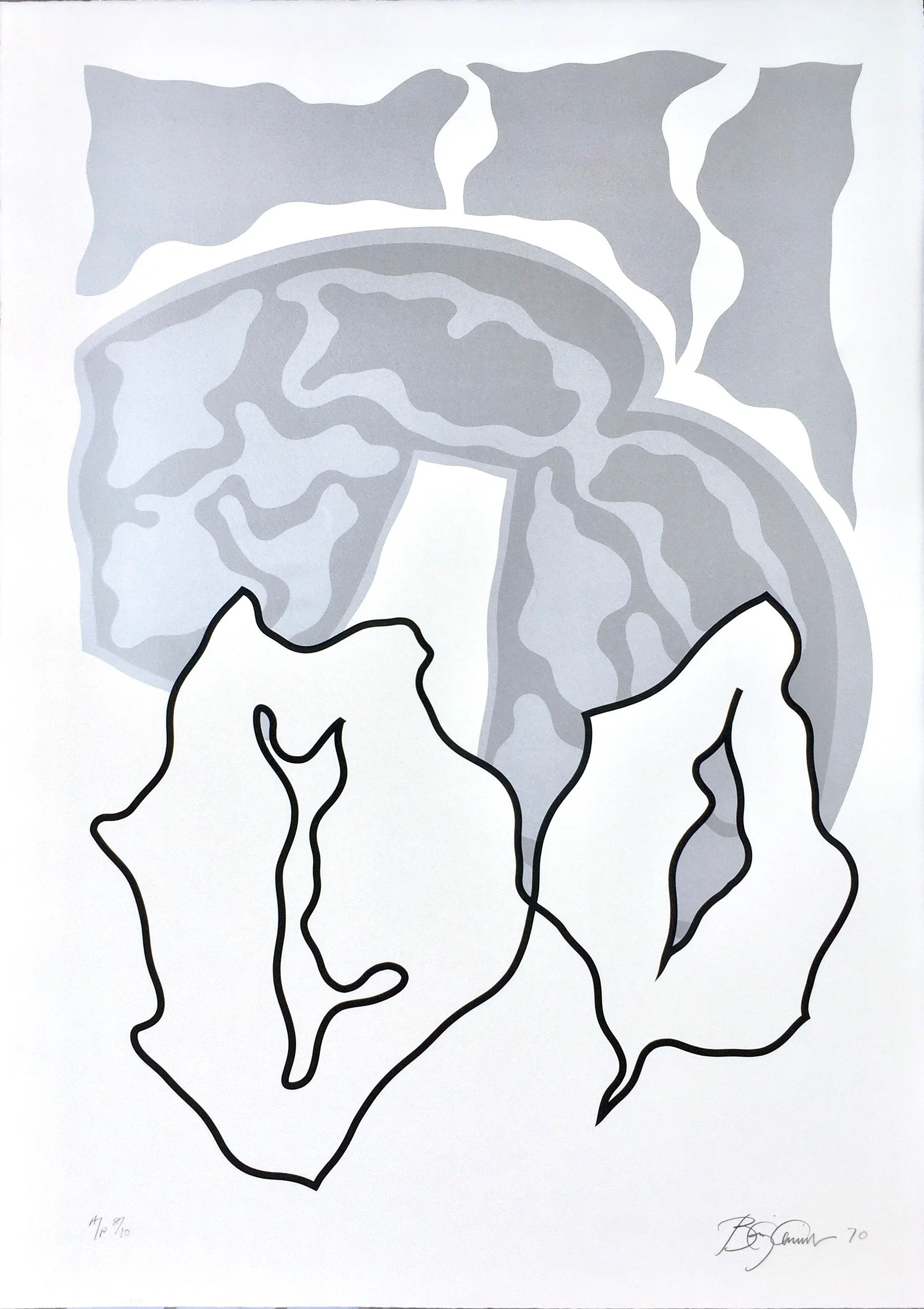 Untitled, 1976, screenprint