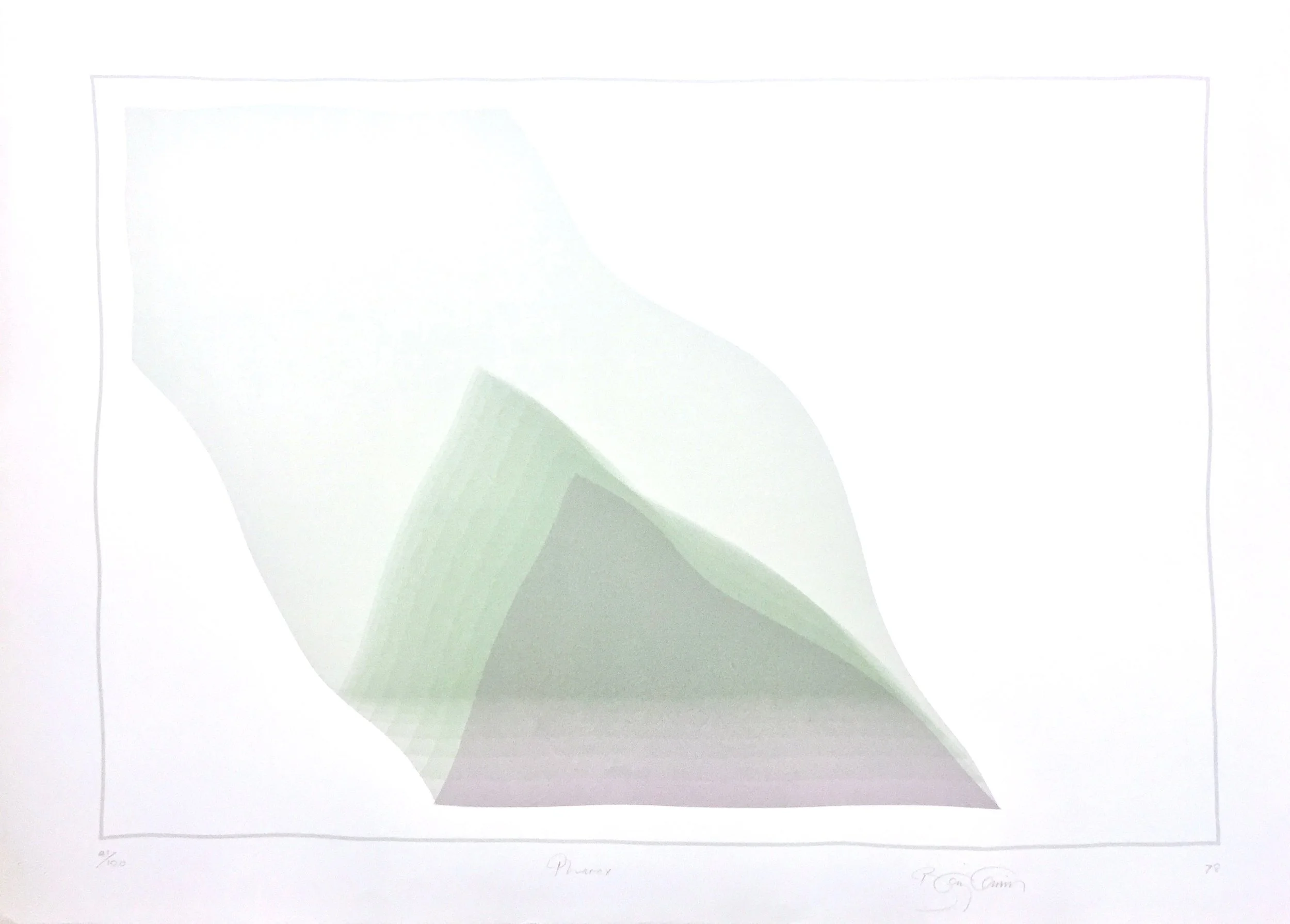 Pharox, 1976, screenprint