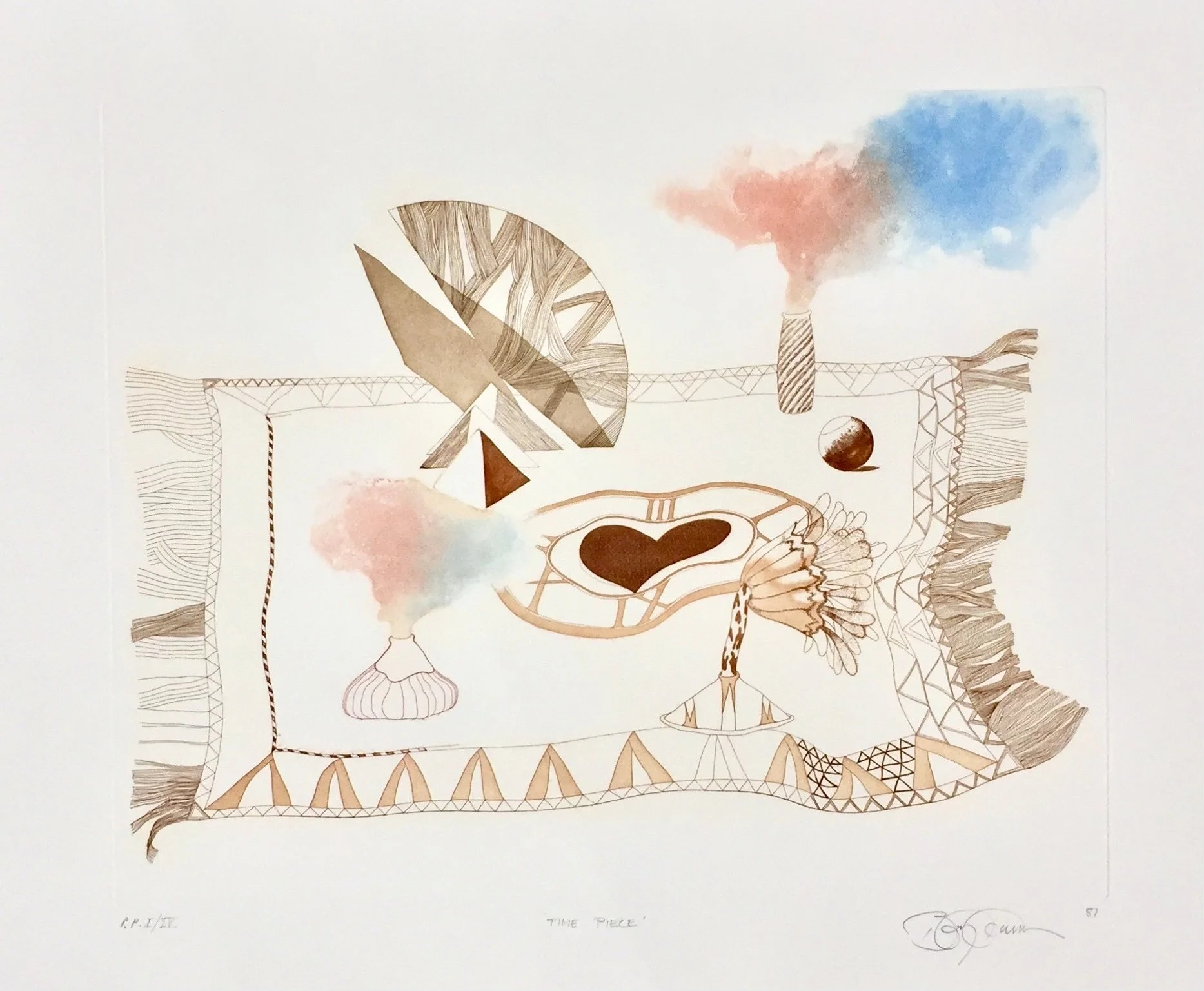 Time Piece, 1981. Edition of 75