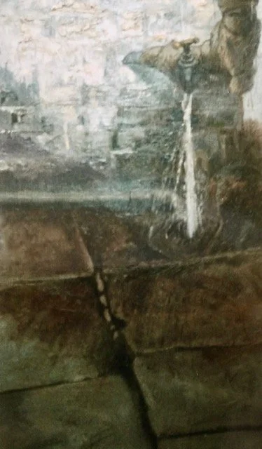 Backyard Tap, 1955, Gower Street